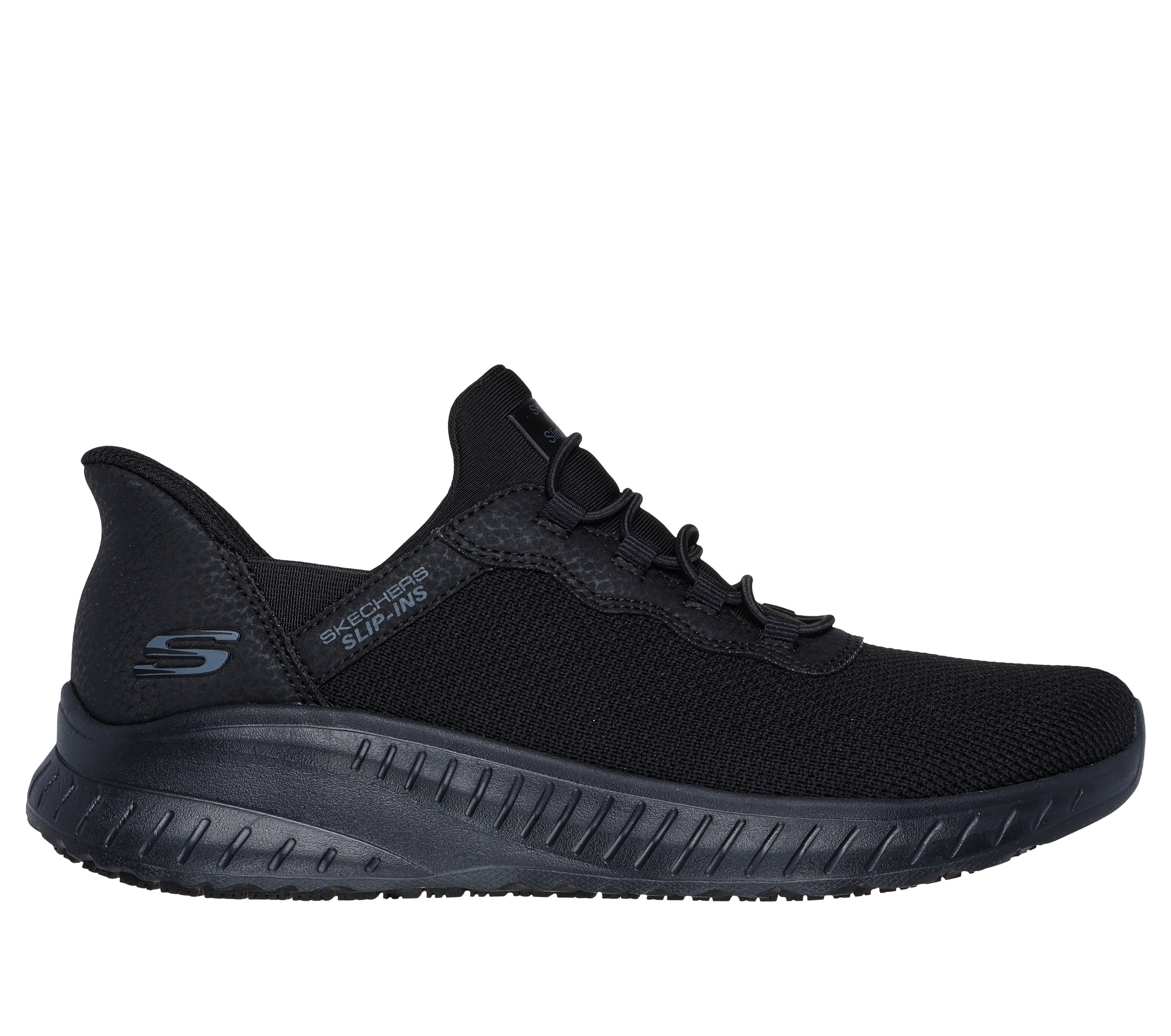 Skechers SQUAD CHAOS SR-JASUL Berufsschuh Slip-on Sneaker, Schlupfschuh mit Air-Cooled Memory Foam – Bild 2 von 5