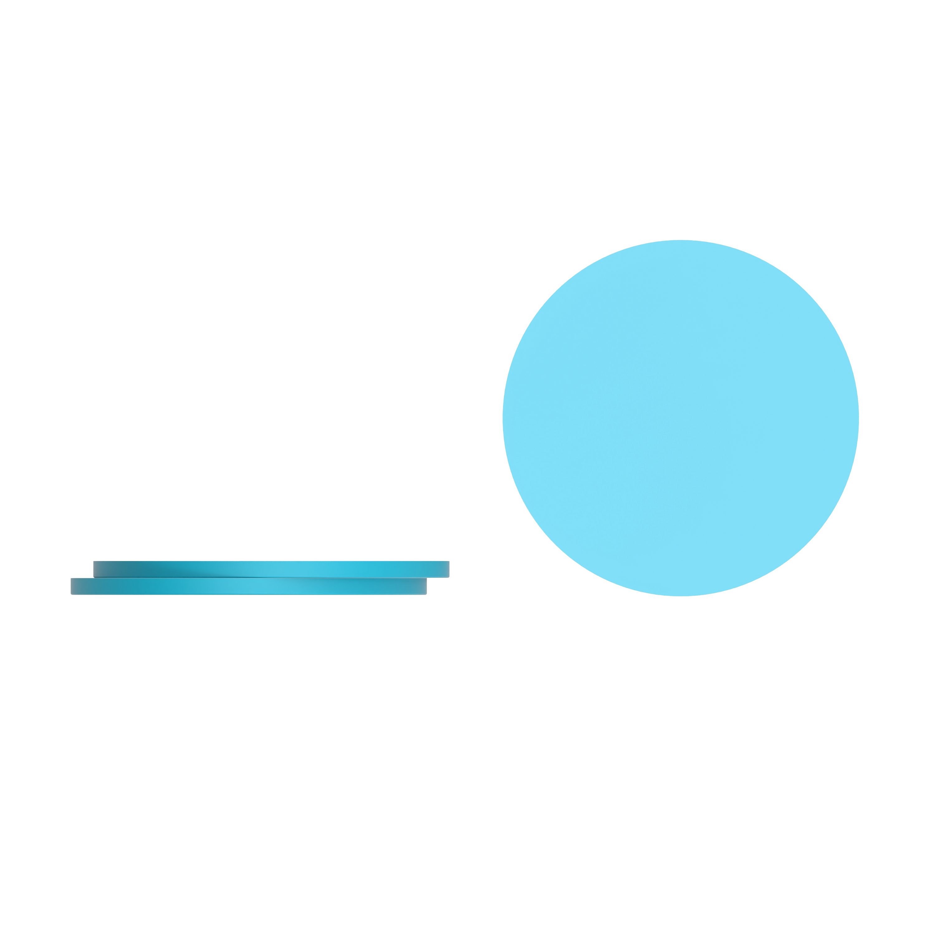 Kochblume Kochbesteck-Set Silikon-Untersetzer 3-tlg.türkis