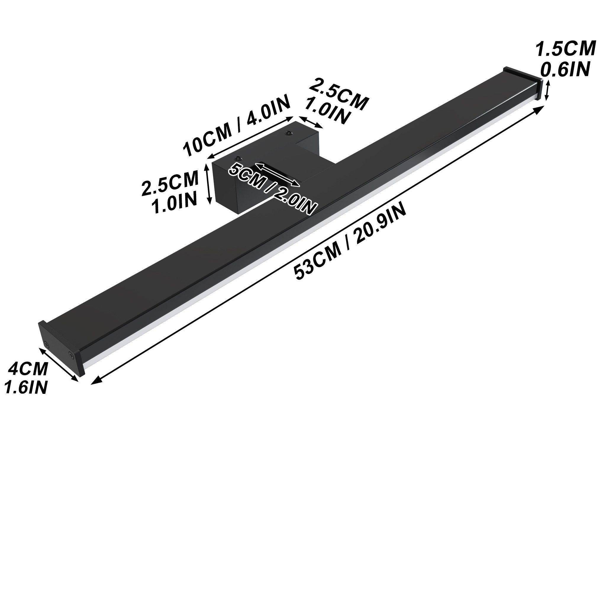 FIVMEN LED Spiegelleuchte Spiegellampe LED Badezimmer BeleuchtungWandleucht günstig online kaufen