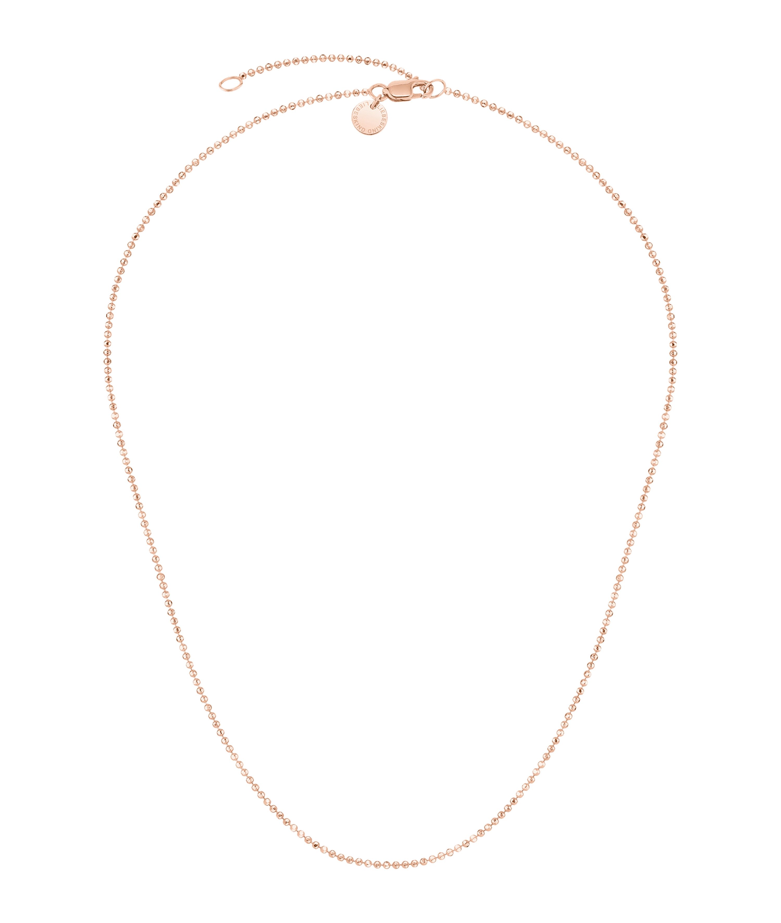 Liebeskind Berlin Gliederkette Schmuck Geschenk Gold 375 Halskette Gold Collection Kugelkette