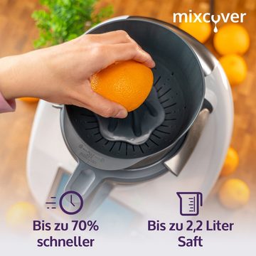 Küchenmaschine mit Kochfunktion mixcover Saftpresse Entsafter Orangenpresse + DIY Naturkosmetik Set Ge