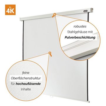 Celexon Professional Rolloleinwand (270 x 270cm, 1:1, Gain 1,2)