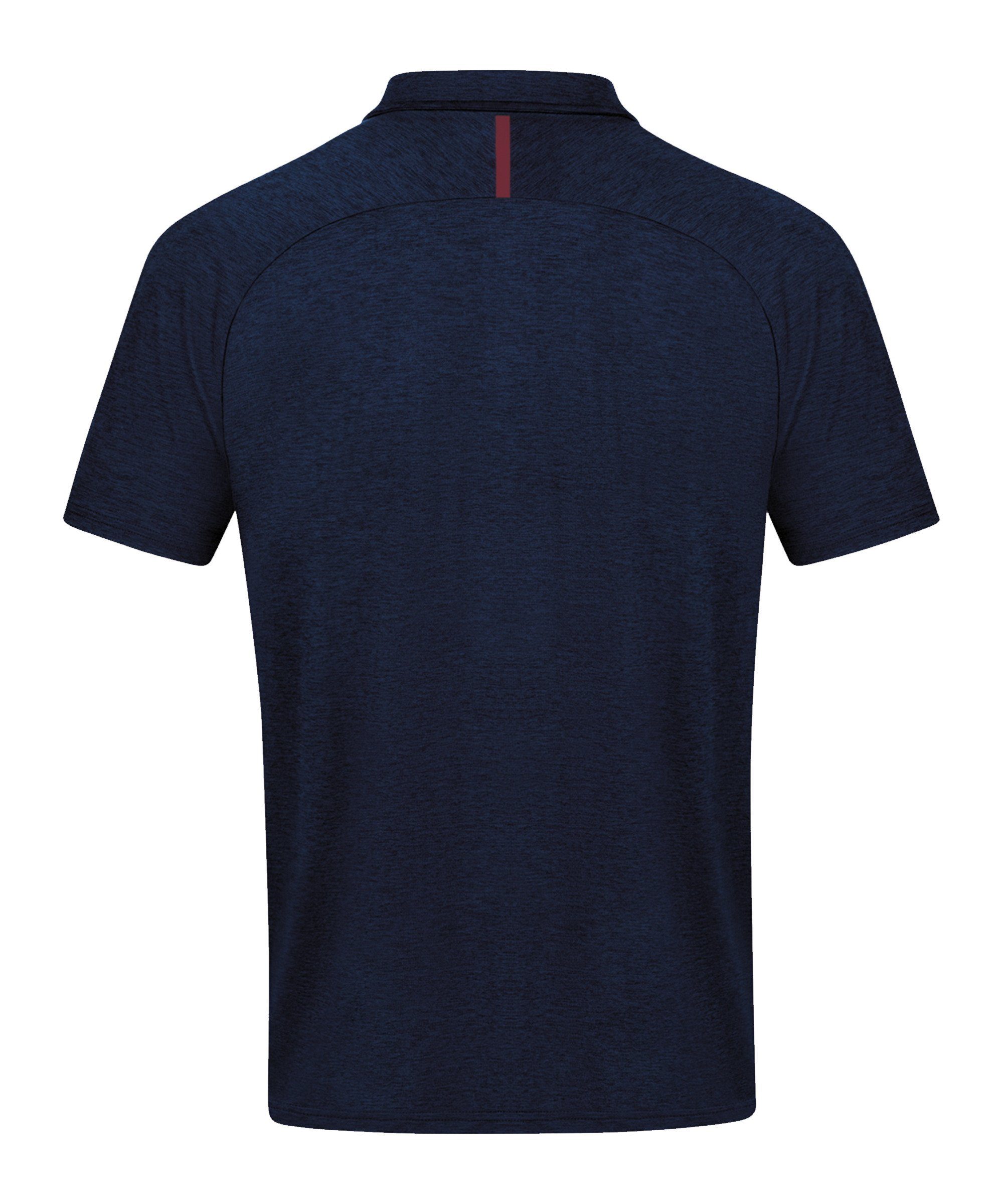 T-Shirt Polo default blaurot Jako Challenge
