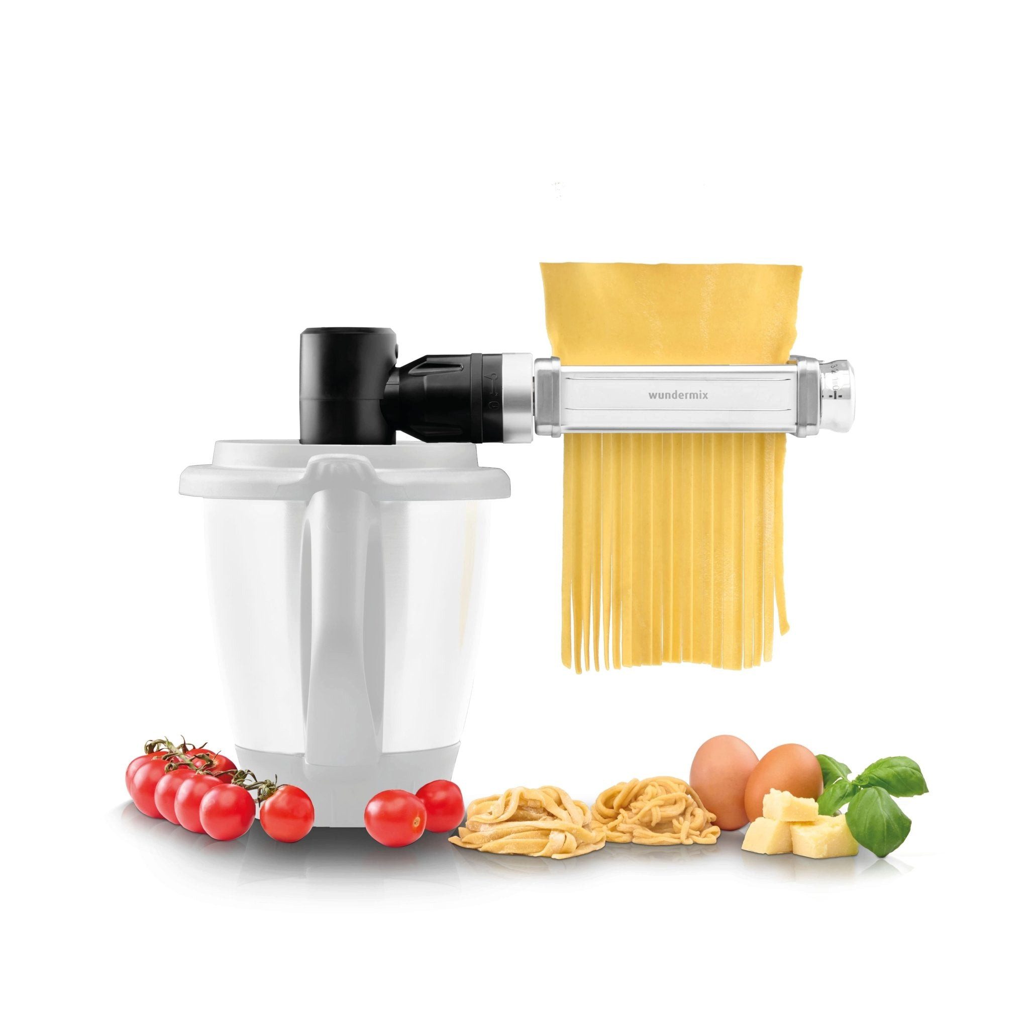 Wundermix Nudelvorsatz WunderCentix®, Starter-Set Pasta, Zubehör für TM6, TM5, Nudel Aufsatz für Thermomix
