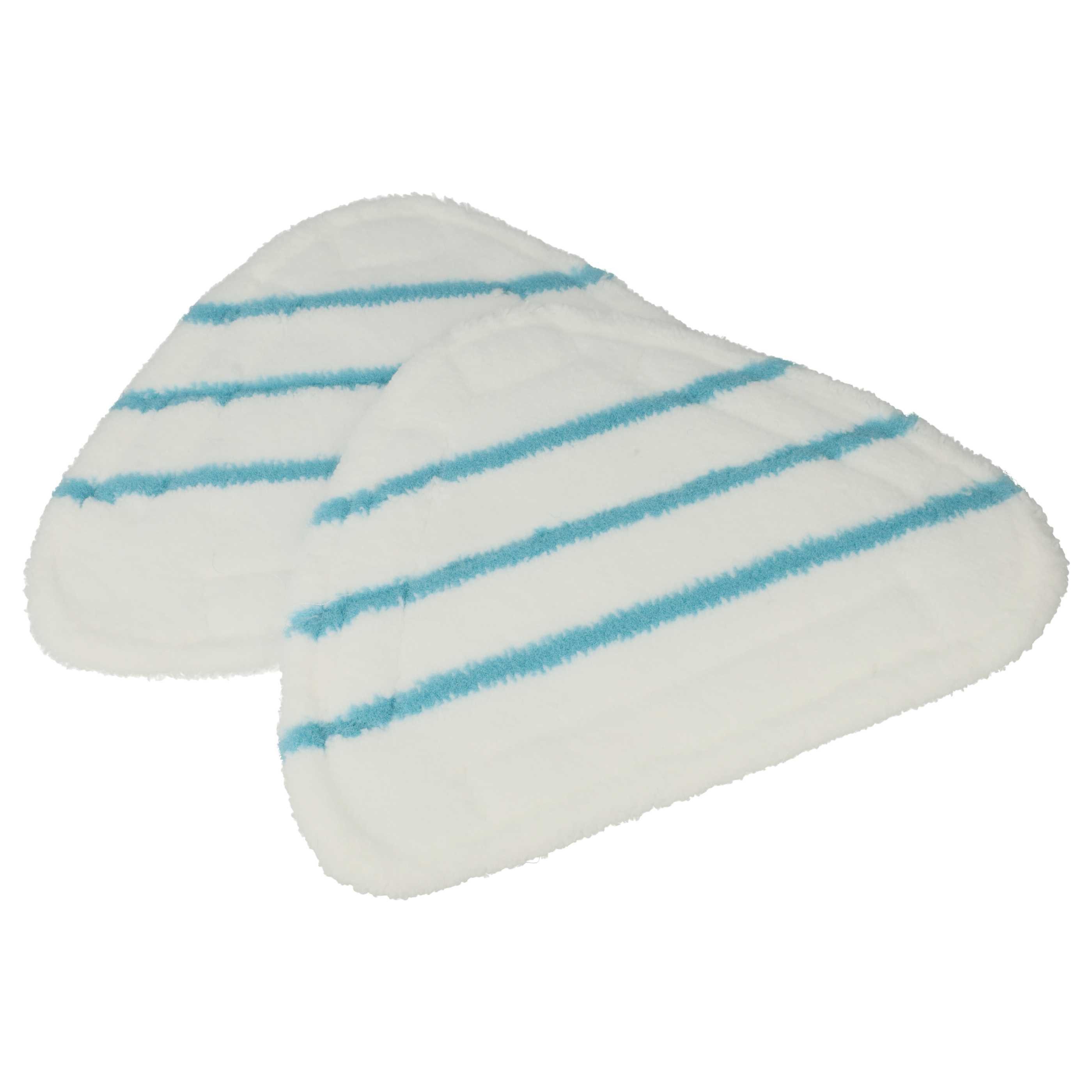 vhbw Ersatzbezug passend für Ariete Dampfreiniger Wischbezug (Polyester / Polyamid, 20.5)