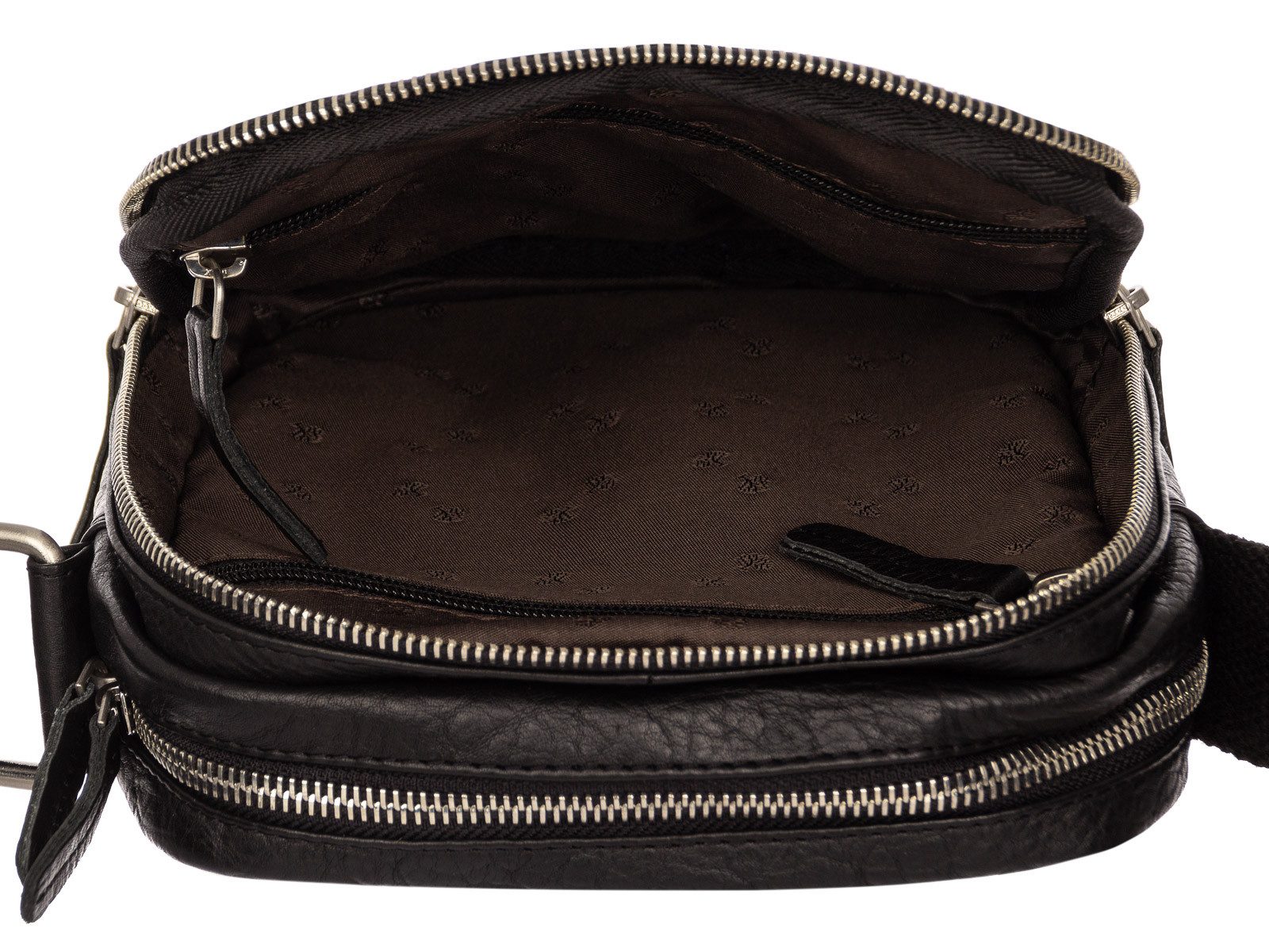 Prato Umhängetasche LM Shahid J41-N glattes Rindleder Umhängetasche Herren günstig online kaufen