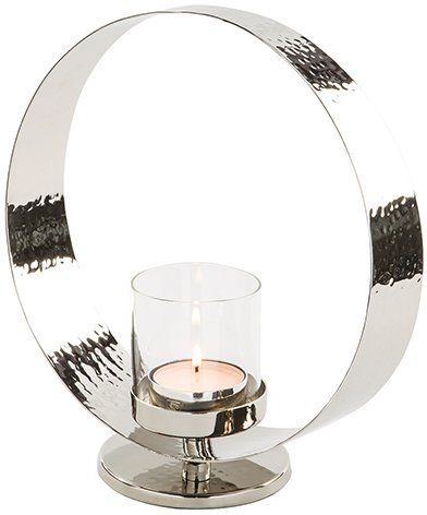 Fink Kerzenhalter TESORO, Weihnachtsdeko, mit Glaszylinder | Kerzenständer