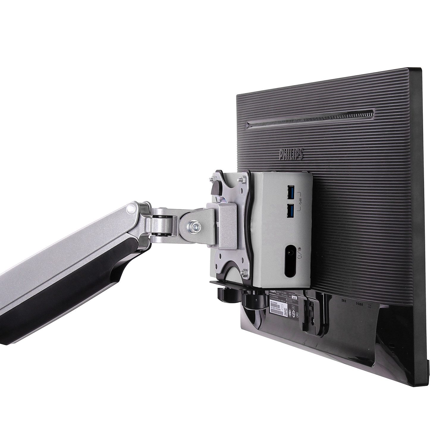 Maclean Halterungszubehör MC-720 Universalhalter für NUC, Mac mini, Mini PC, (VESA Halterung 50x50/75x75/100x100, bis 5 kg)