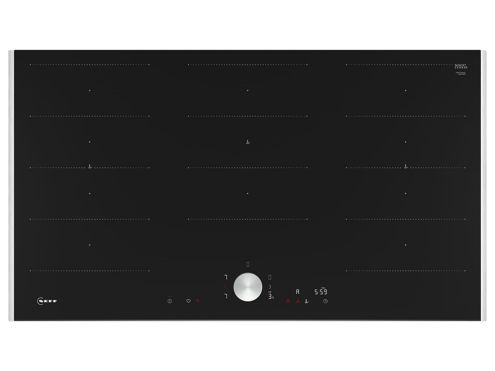 NEFF Induktions-Kochfeld T69TTX4L0, autark, TwistPad® Bedienung