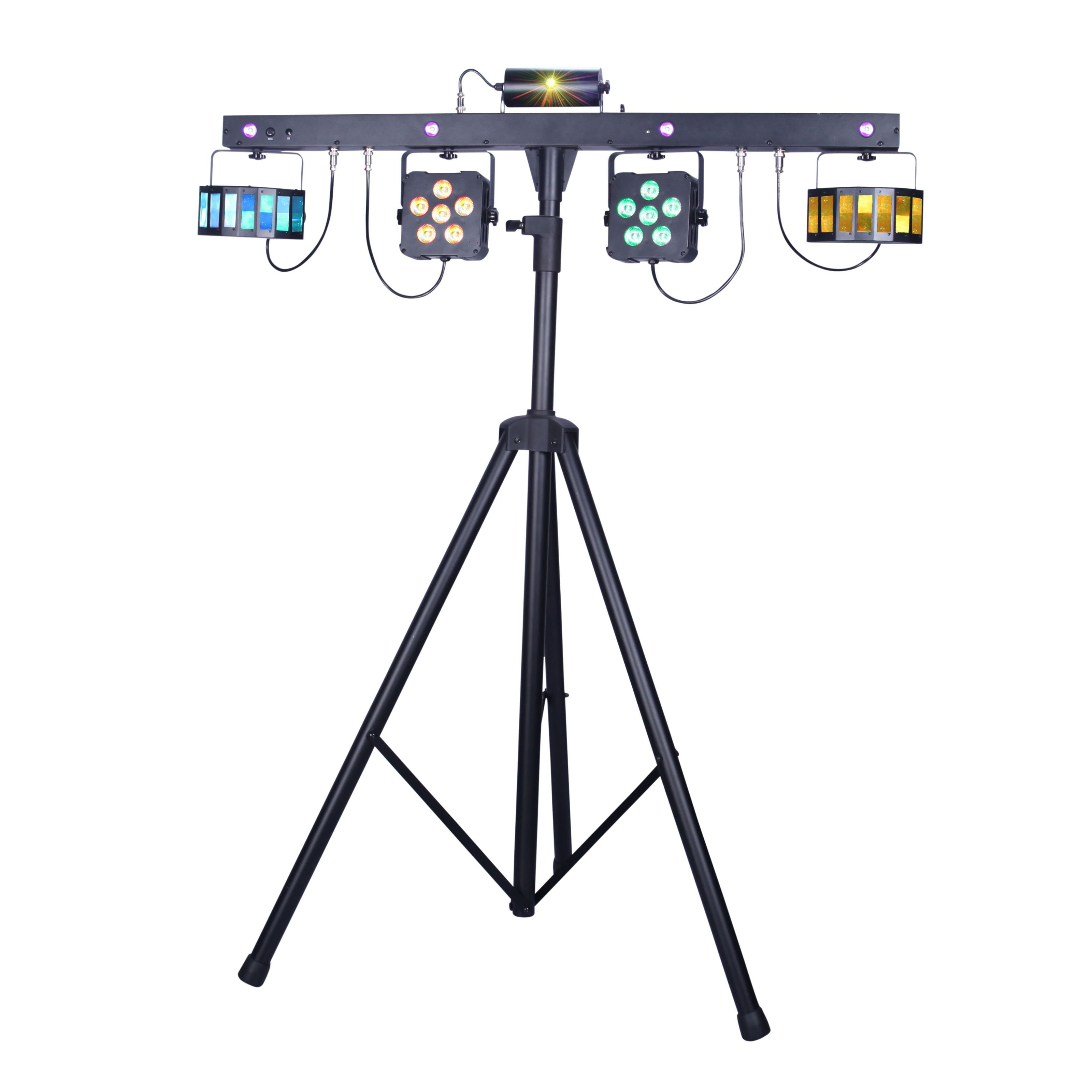 lightmaXX Discolicht, CLS Bar FX und Scheinwerfer Set - Effekt PRO Laser