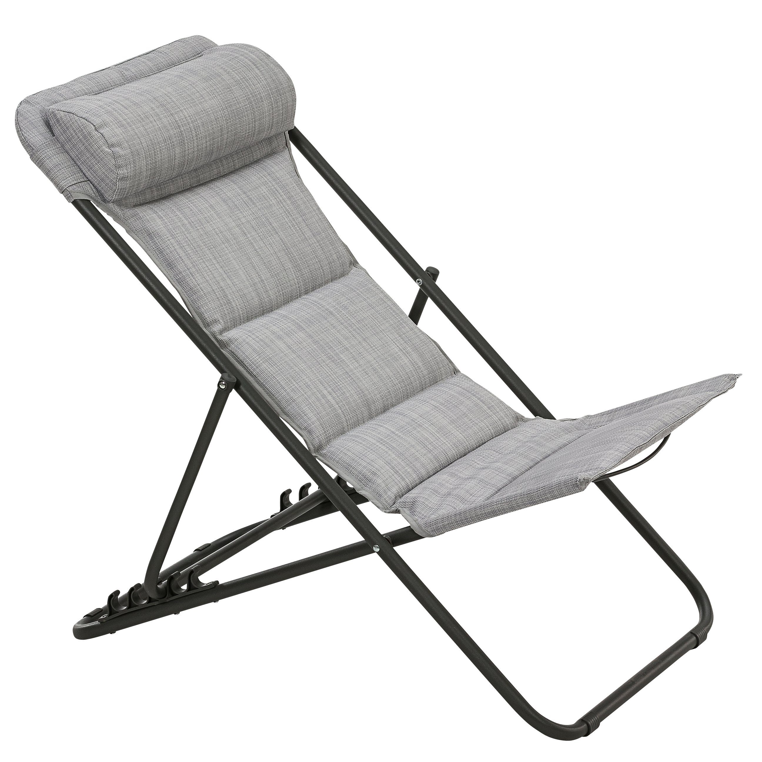 Dehner Gartenliege Campingstuhl Ibiza, 87 x günstig online kaufen