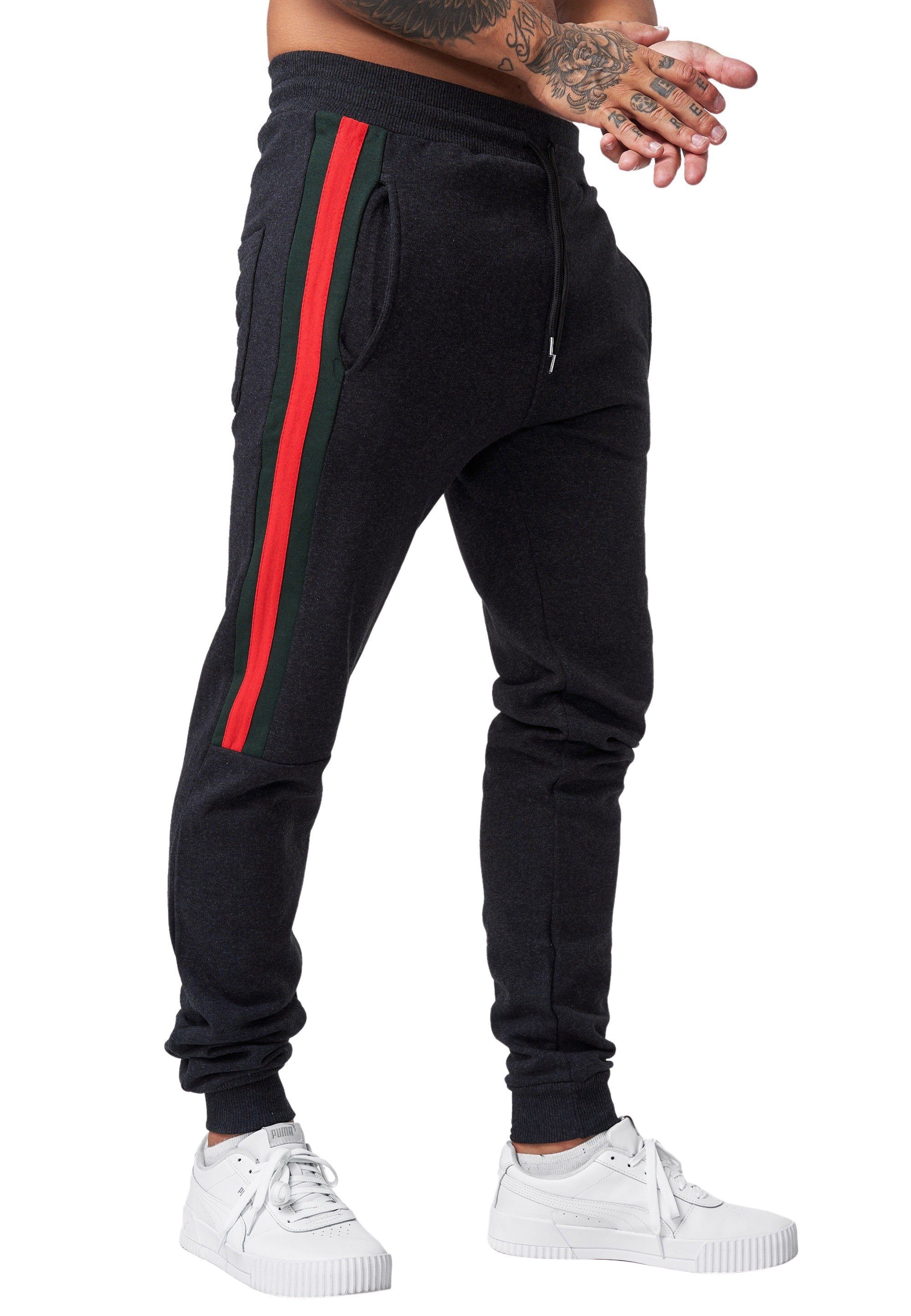 Code47 Jogginghose Herren Jogginghose Sporthose JG-400C (1-tlg) Antrazit