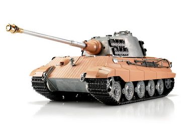 Torro RC-Panzer 1/16 RC Königstiger unlackiert IR + Solution Box