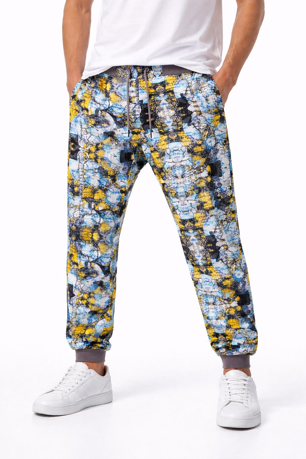 Mosranic Jogginghose Herren Baggy Sport Hose "STREET MOSAIC" Trainingshose Fitness Gym Sporthose