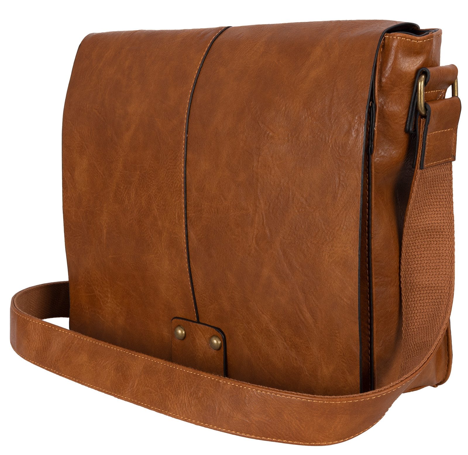 EAAKIE Umhängetasche Umhängetasche Flugbegleiter Schultertasche Messenger Damen Herren – Bild 4 von 5