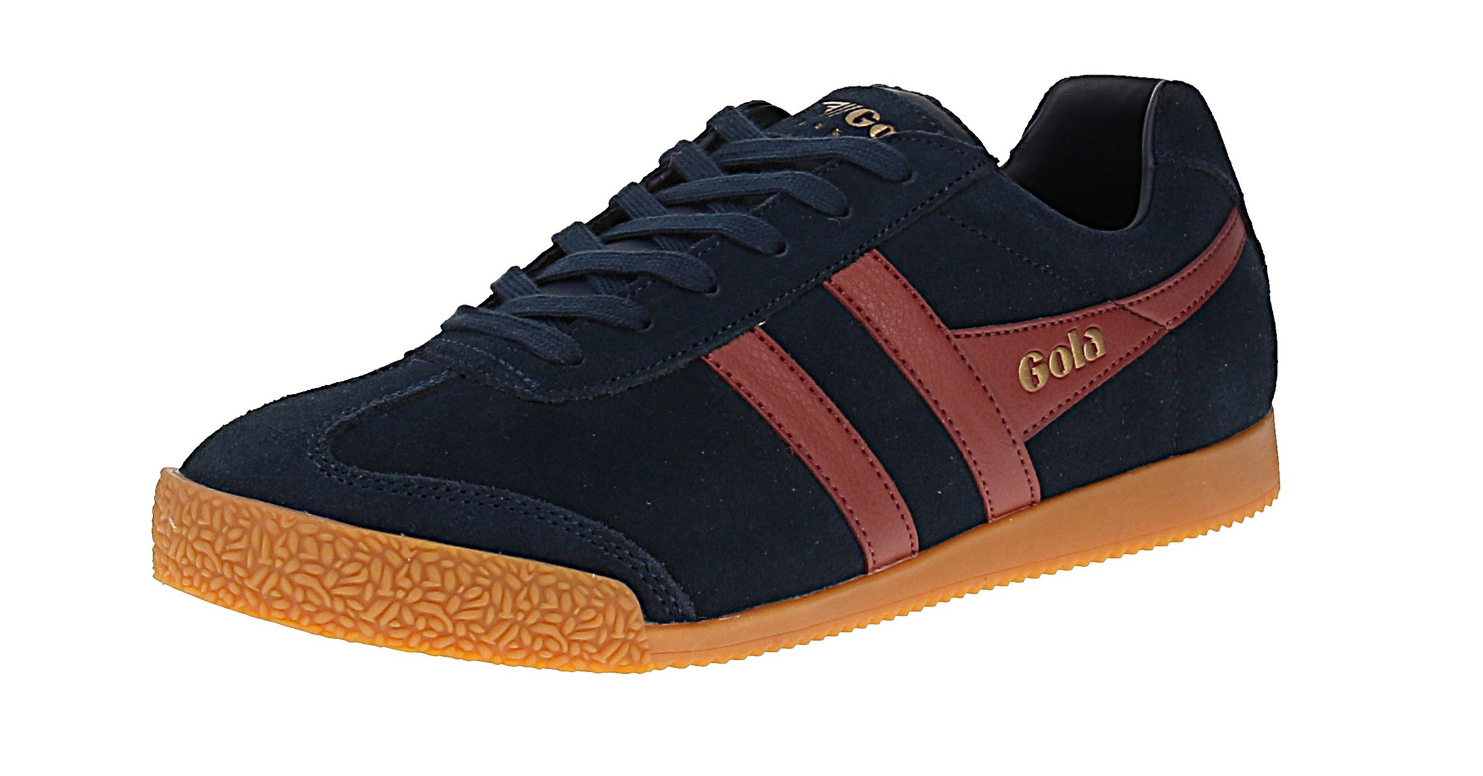 Gola Gola Harrier Suede XL - Herren Sneaker - Navy-Red-Ochre Sneaker