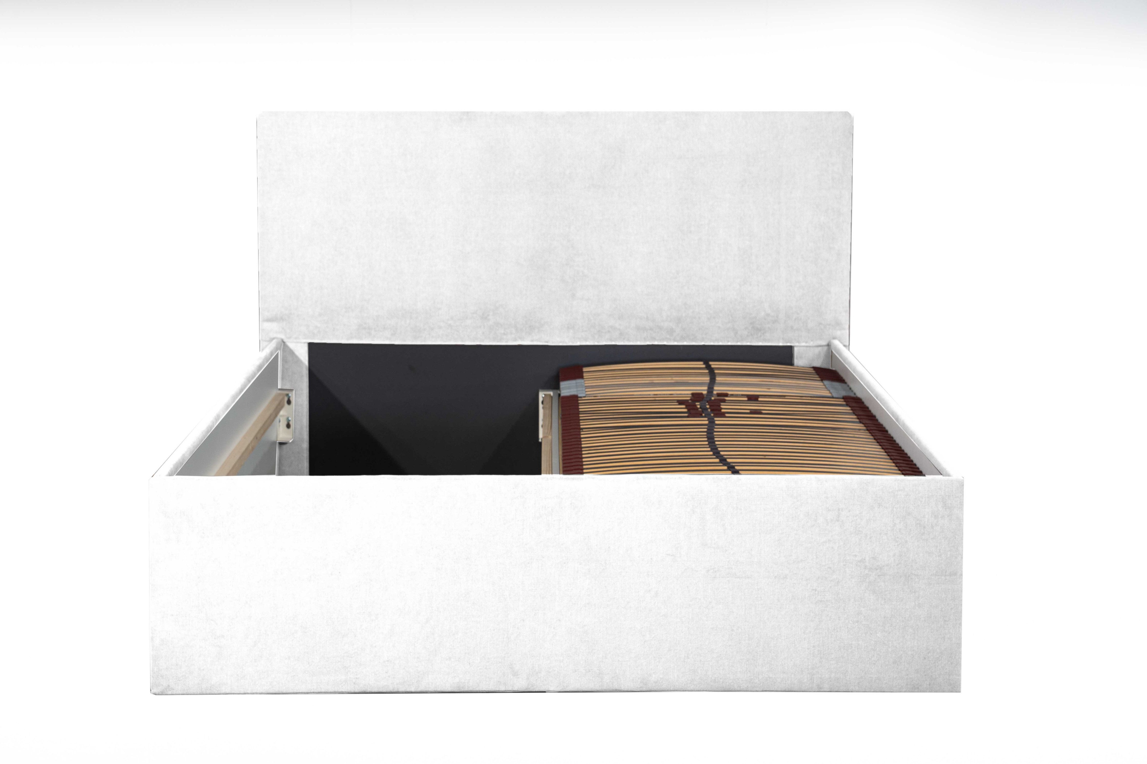 Halmon Schlafkomfort Betten Polsterbett Gent (Mit Stauraum unter der Liegef günstig online kaufen