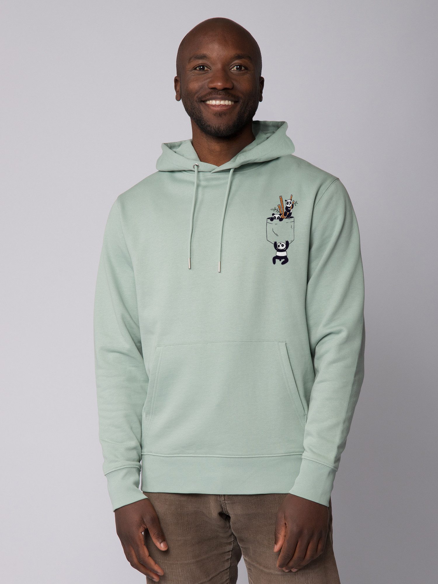 wat? Apparel Hoodie Pocket Pandas