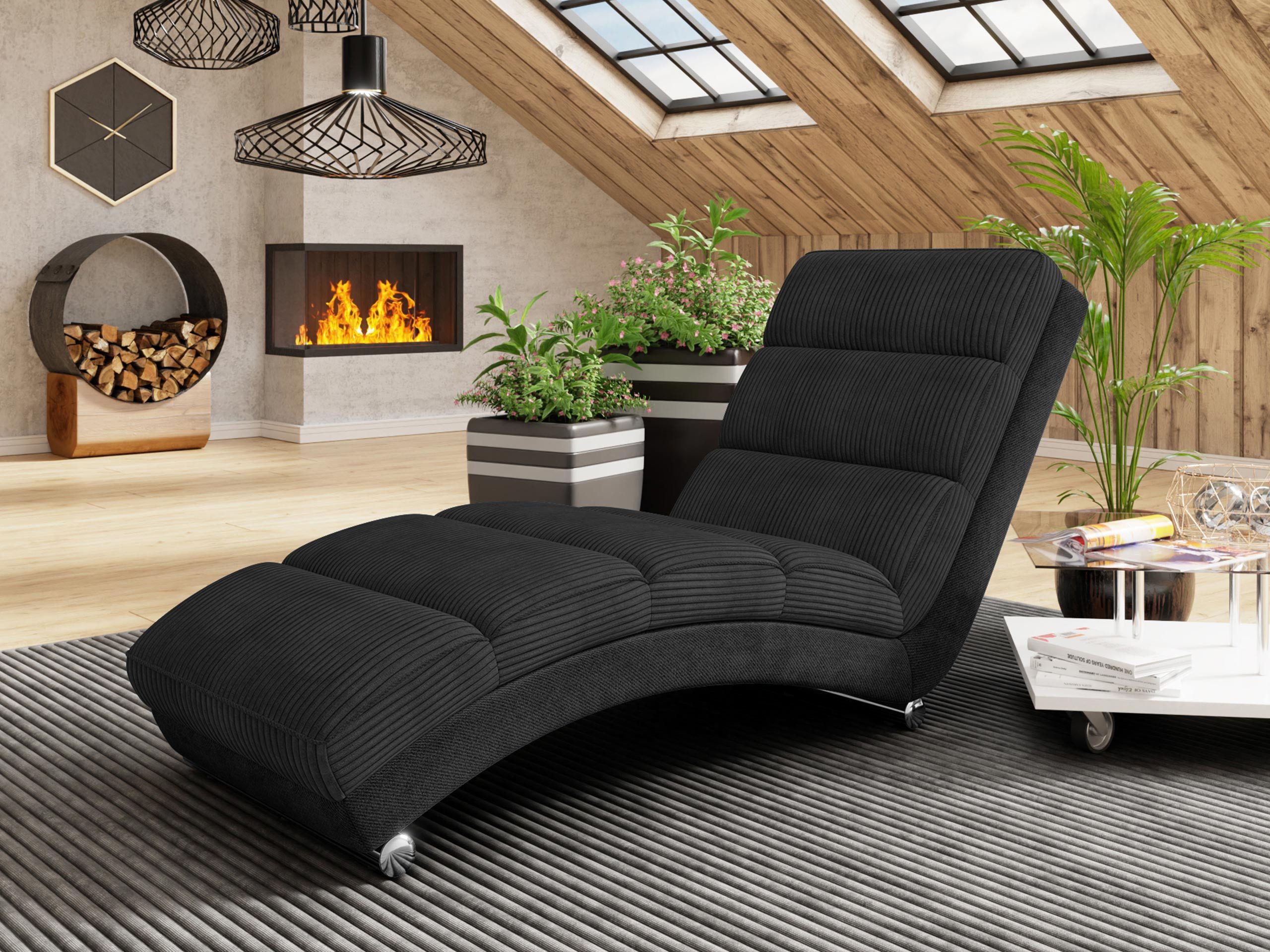 MIRJAN24 Sessel Holiday Cord, Liegesessel, Relaxliege günstig online kaufen