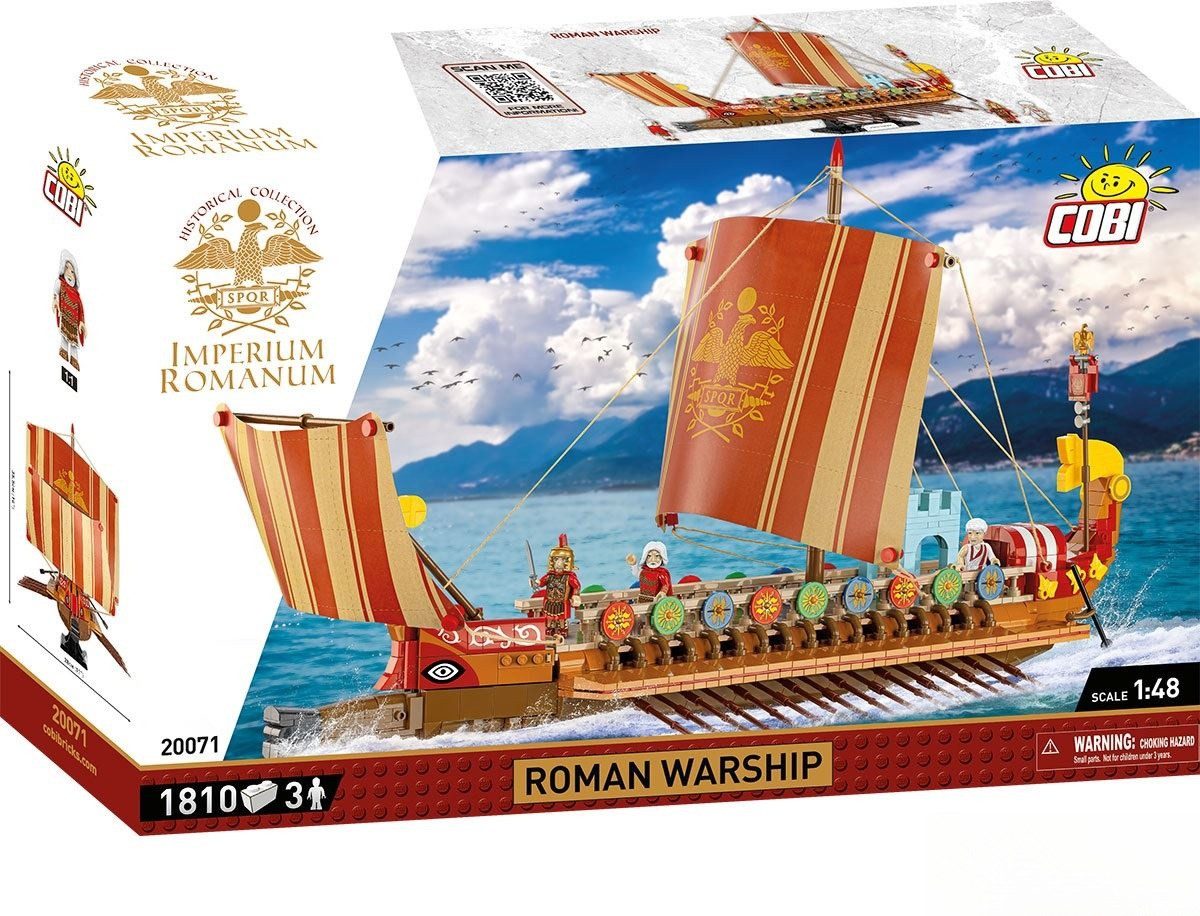 COBI Imperium Romanum Roman Warship 20071 Konstruktions-Spielset