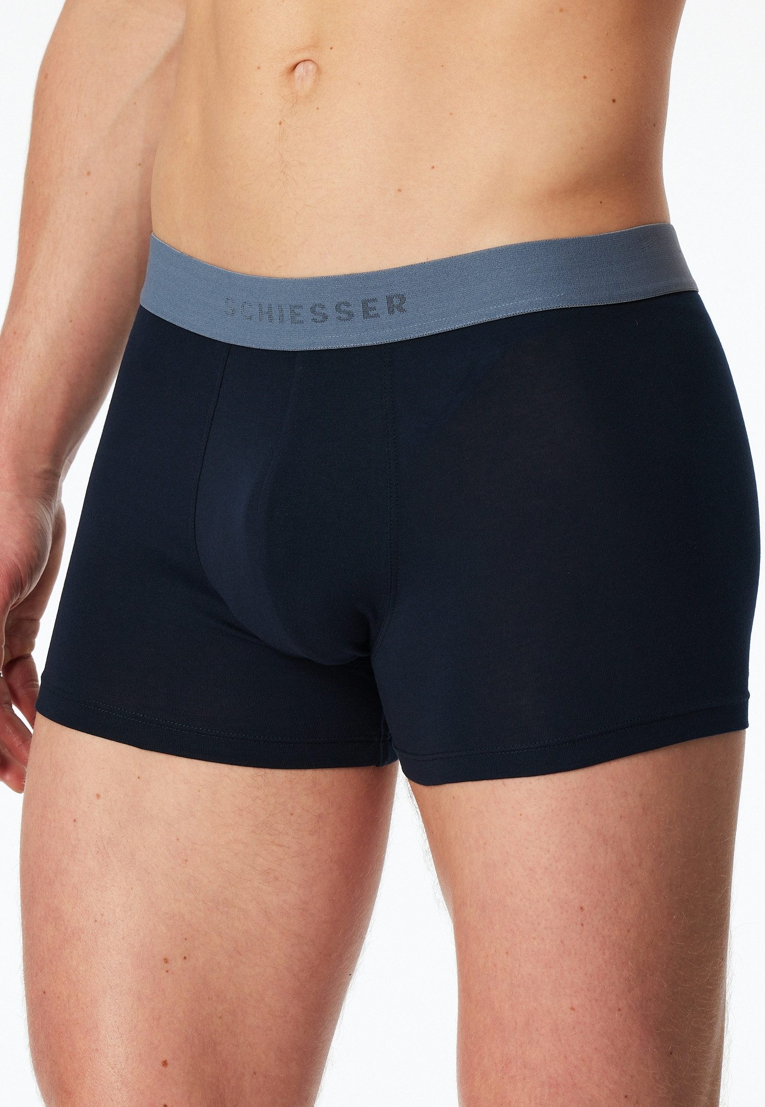 Schiesser Boxershorts 95/5 Multipacks (5er Pack) ohne Eingriff, angenehm weich