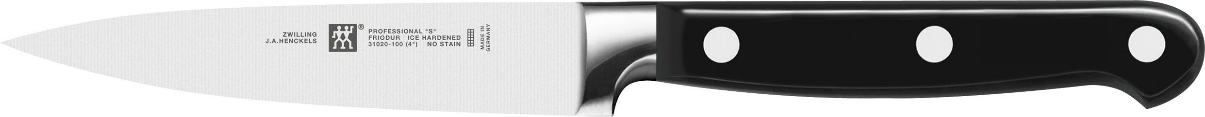Zwilling Messer-Set Pro (Set, 2-tlg., 1 Spick- und Garniermesser (10 cm), 1 Kochmesser (20 cm), Edelstahl 18/10, aus einem Stück geschmiedet