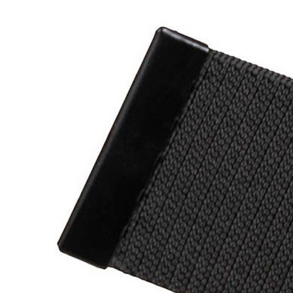 MFH Synthetikgürtel Gürtel, Tactical Elastic, schwarz, ca. 4,8 cm (Packung) mit praktischem Klappschloss