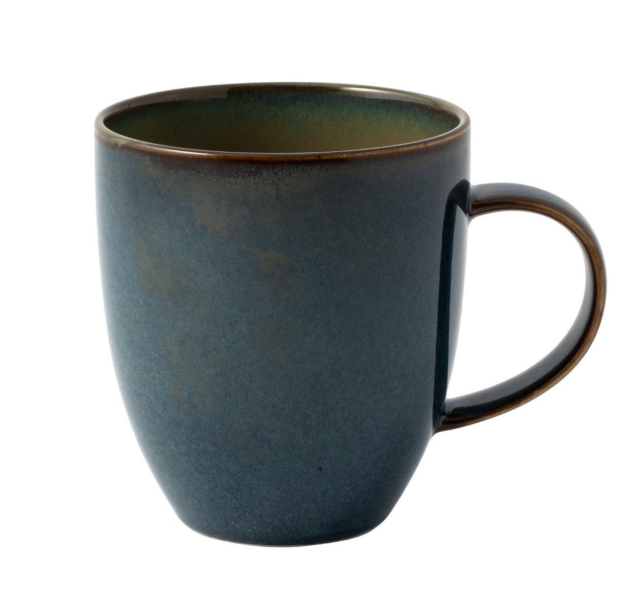 like. by Villeroy & Boch Becher Crafted Breeze Becher mit Henkel 0,35 l, Premium Porcelain
