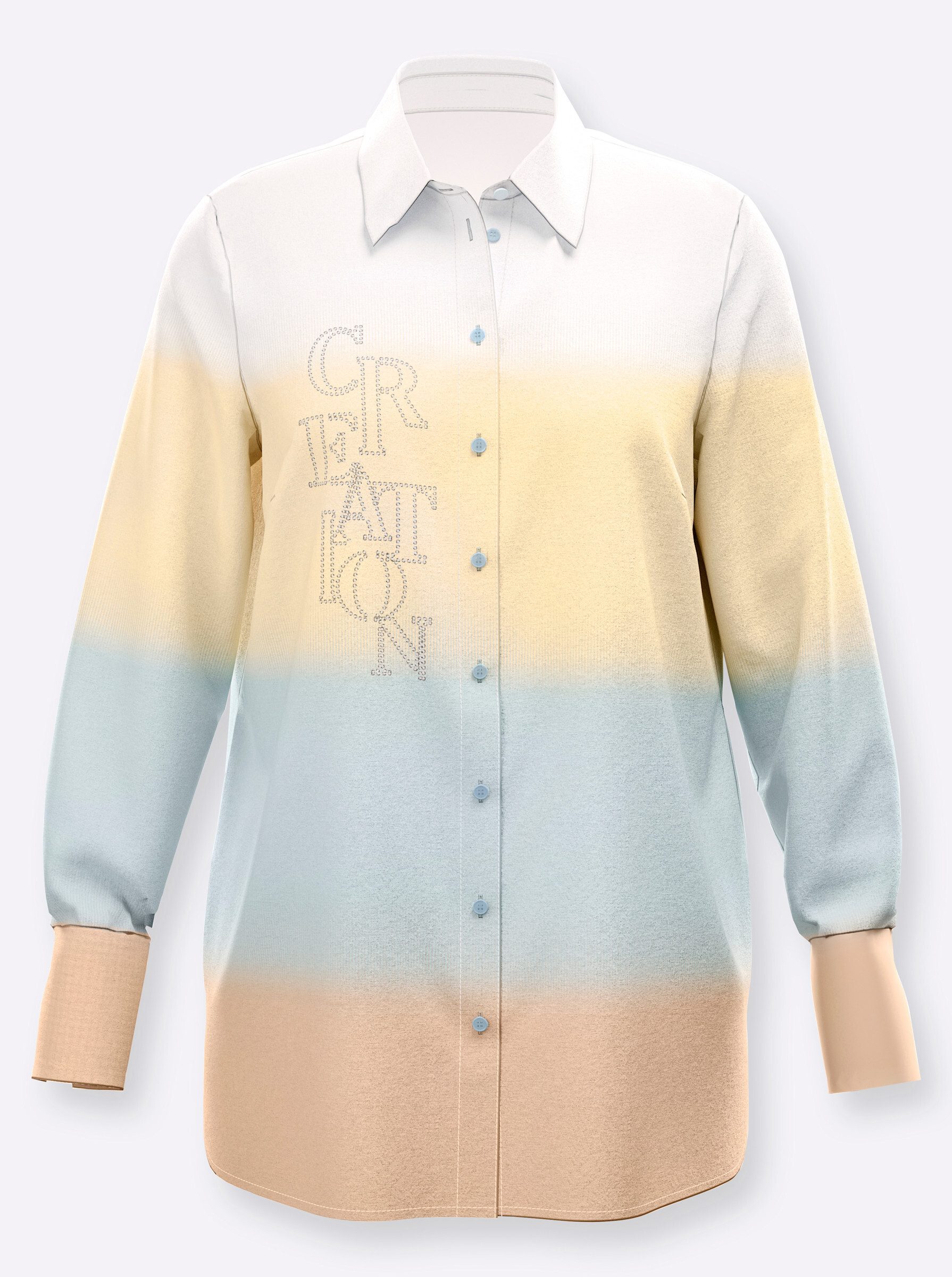 creation L Klassische Bluse Bluse Langarm