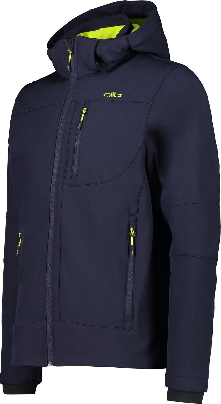 HOOD CMP MAN B.BLUE-ACIDO ZIP JACKET Laufhose