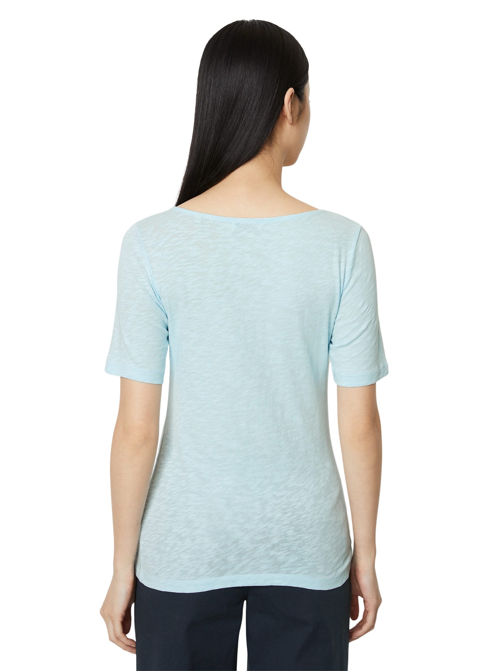 Marc O'Polo T-Shirt T-shirt, short-sleeve, boat-neck günstig online kaufen