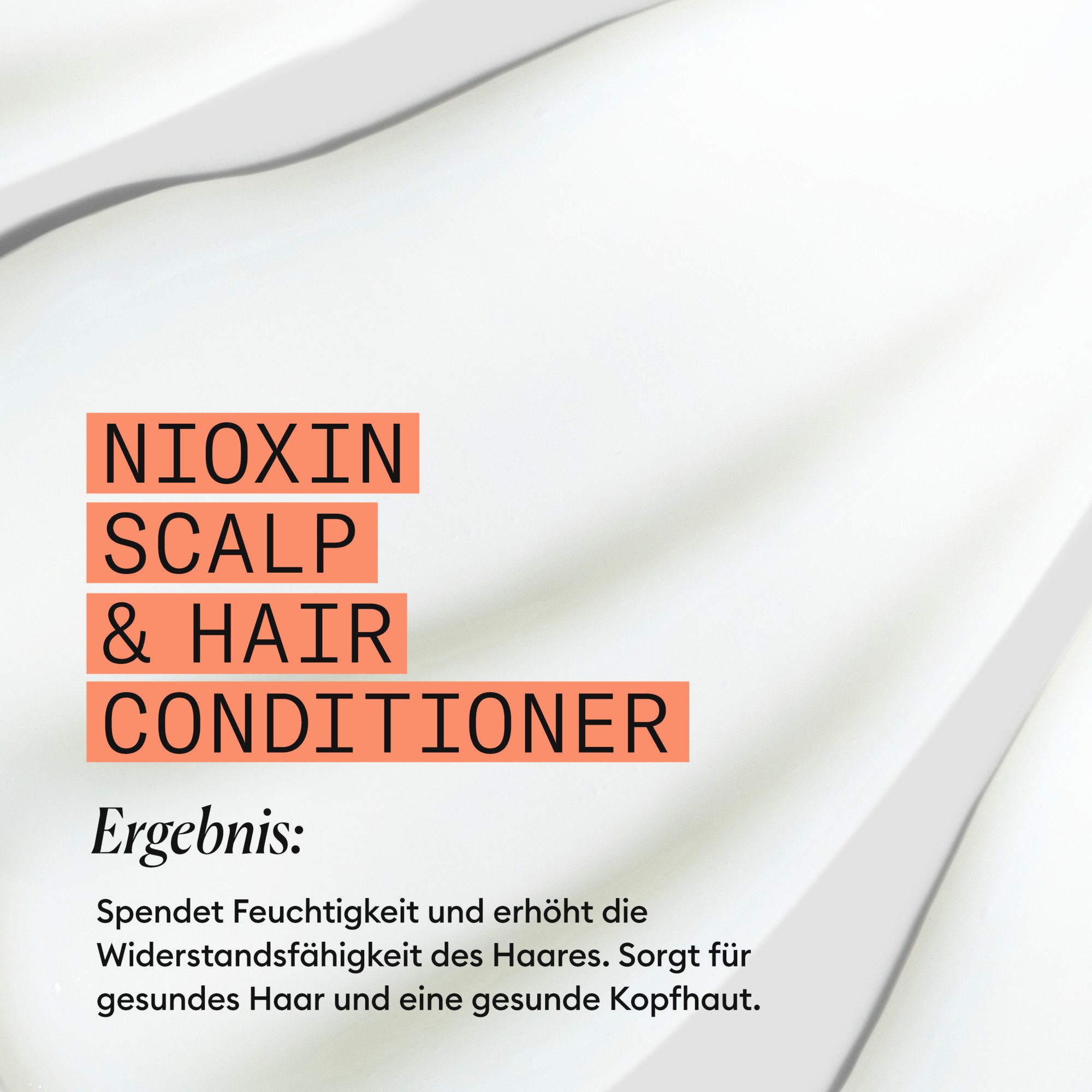 Nioxin Haarspülung NIOXIN SCALP + HAIR SYSTEM 4 CONDITIONER, dermatologisch getestet, für coloriertes & dünner werdendes Haar