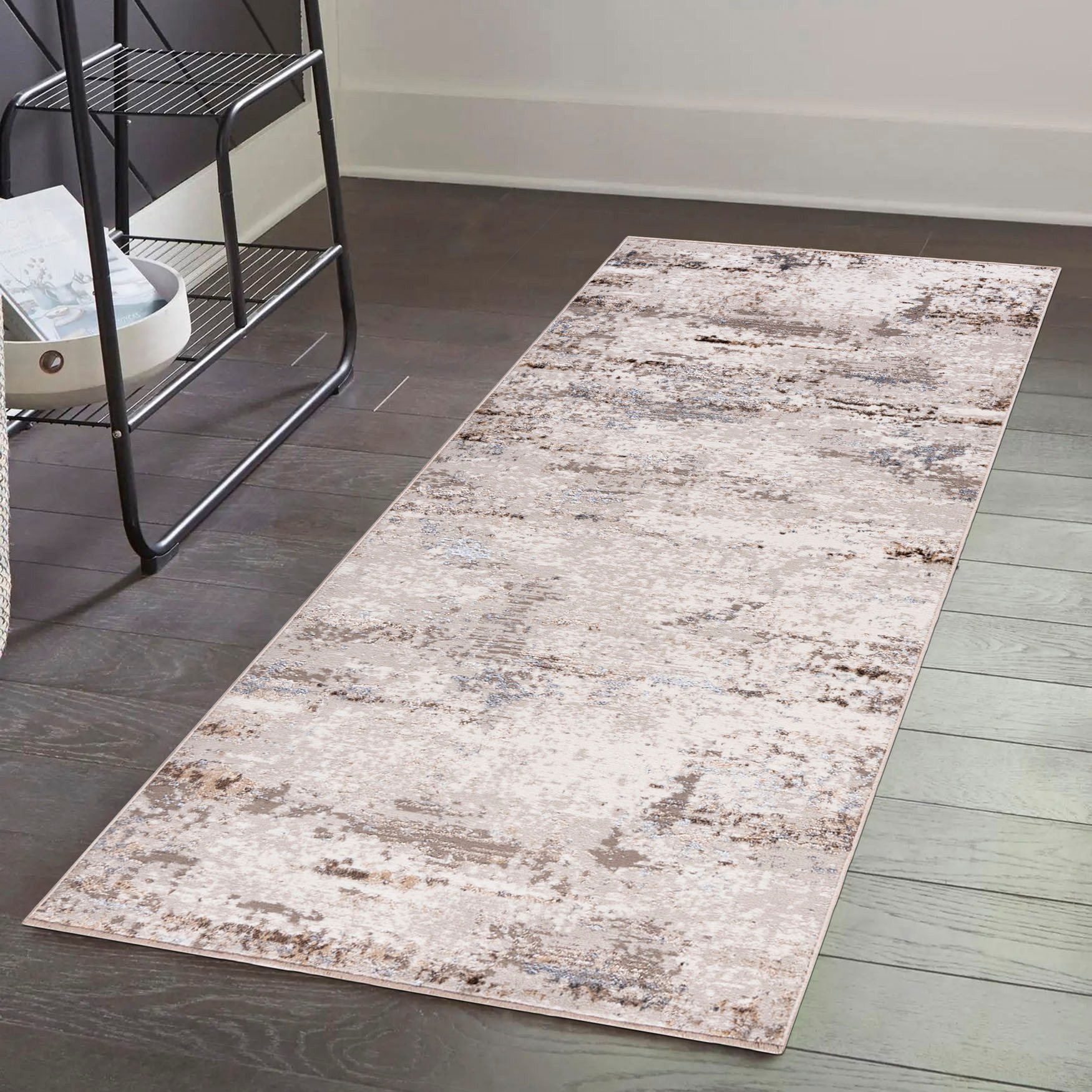 Mazovia Designteppich Modern Abstrakt Teppich Läufer für Küche, Diele, Korr günstig online kaufen