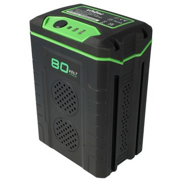 vhbw kompatibel mit Greenworks GD80LM46SP, GD80LM51SP Akku Li-Ion 2000 mAh (80 V)