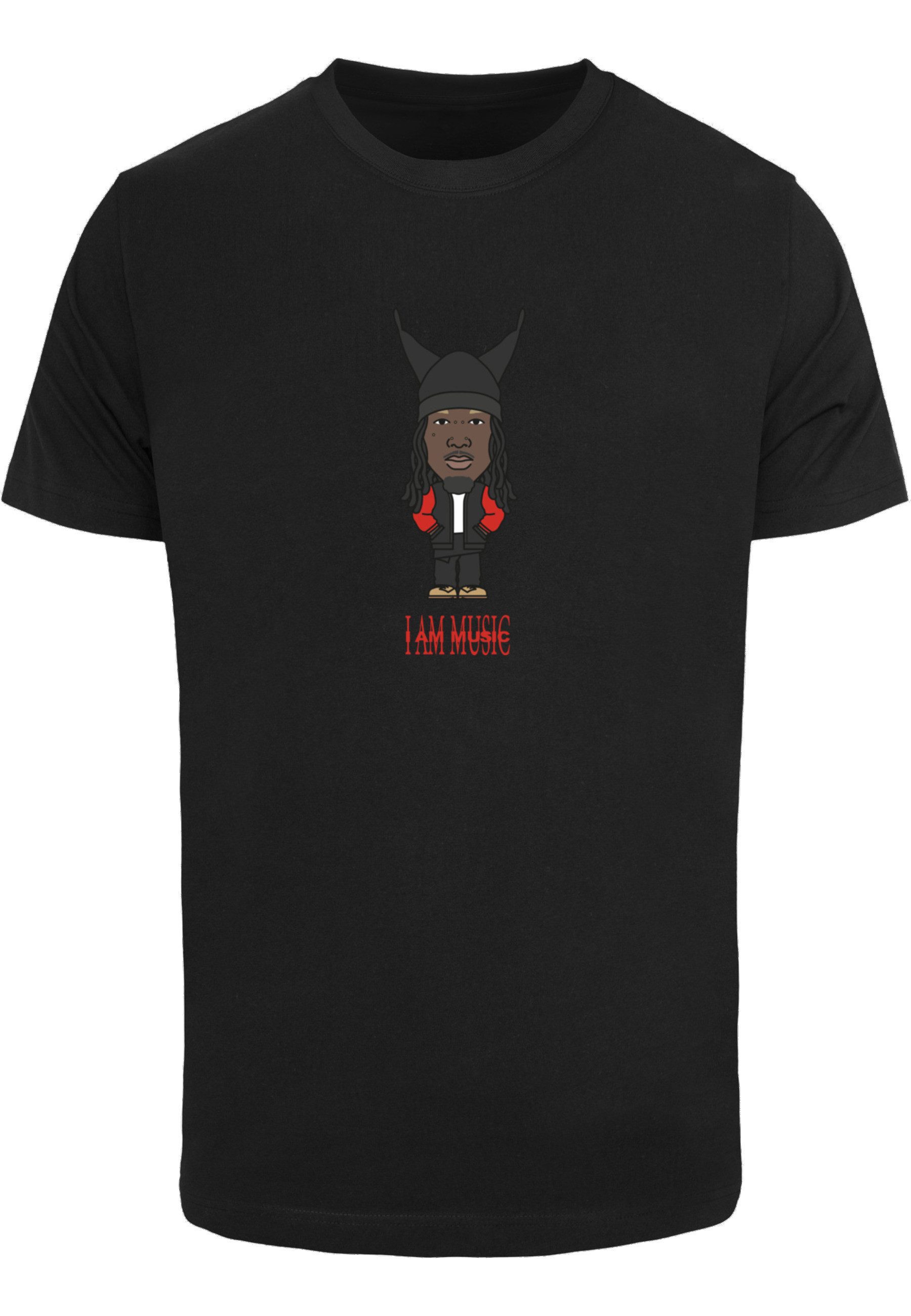 MisterTee T-Shirt MisterTee Herren I Am Music Tee (1-tlg)