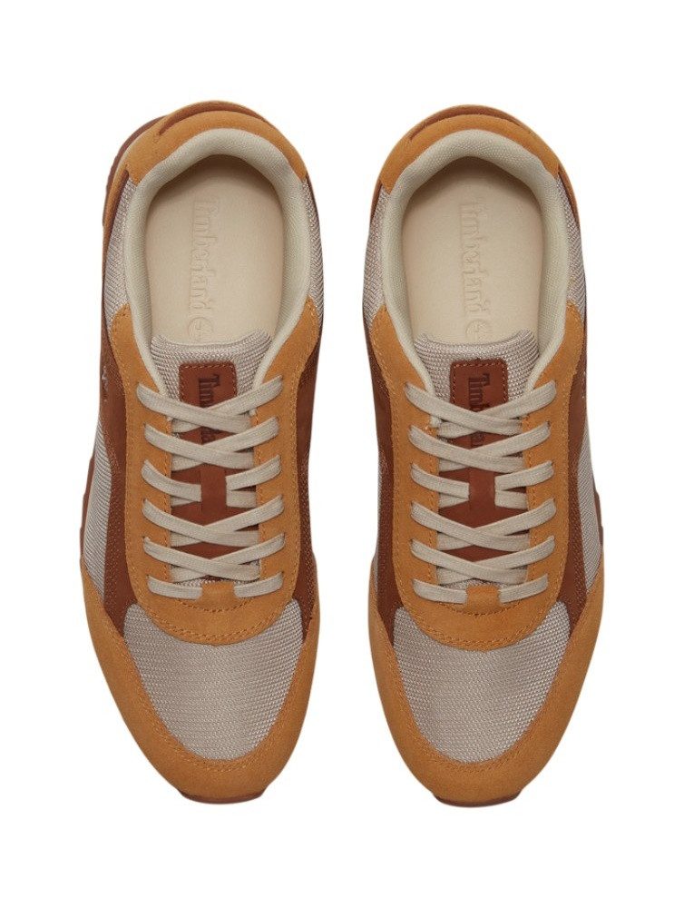 Timberland Scout Heights (Premium Leder) braun/beige Herren Sneaker