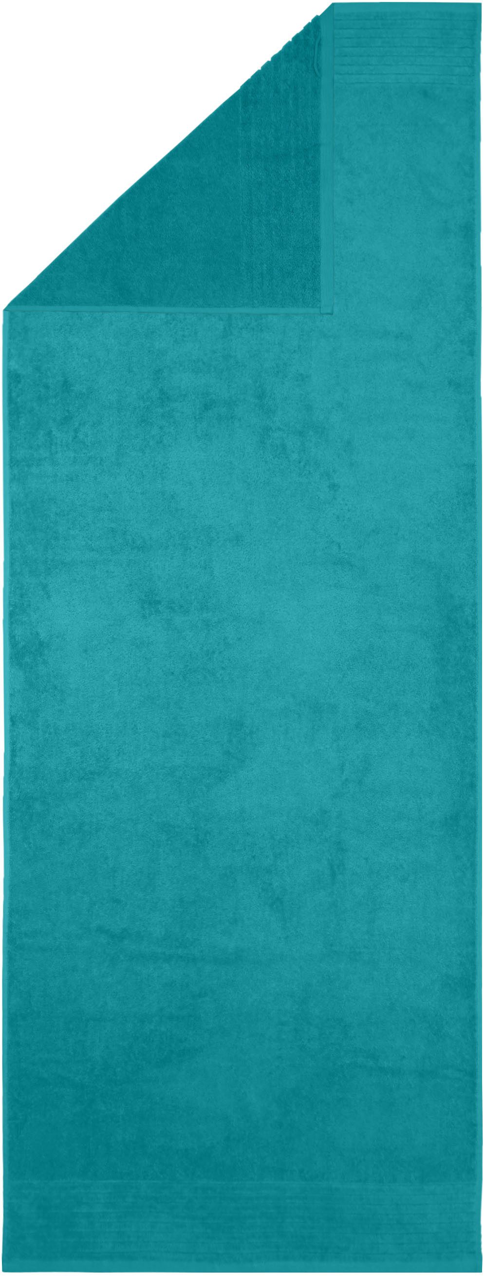 OTTO home Saunatuch Sanremo Premium, Premium Handtücher, 600 gr/m², 80x200cm, Frottier (Set, 2-St), Bordüre, einfarbig, flauschig, weich, dicke Qualität, 5 Jahr – Bild 4 von 5