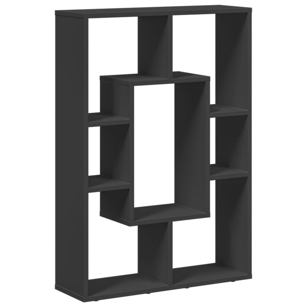 vidaXL Bücherregal Bücherregal Schwarz 63x20x90 cm günstig online kaufen