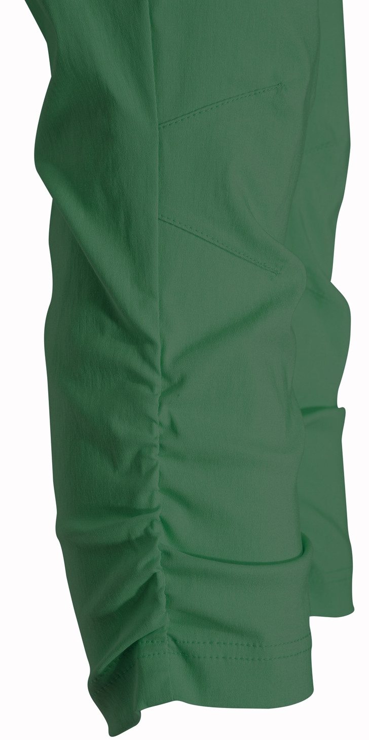 Stehmann Caprihose Maria-530-14060 elastischer Bund, seitliche Raffung am Bein, ohne Verschluss
