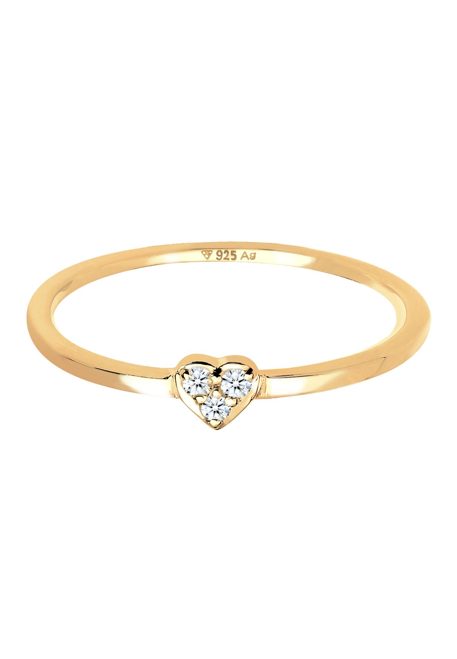 Elli DIAMONDS Verlobungsring Herz Symbol Diamant günstig online kaufen