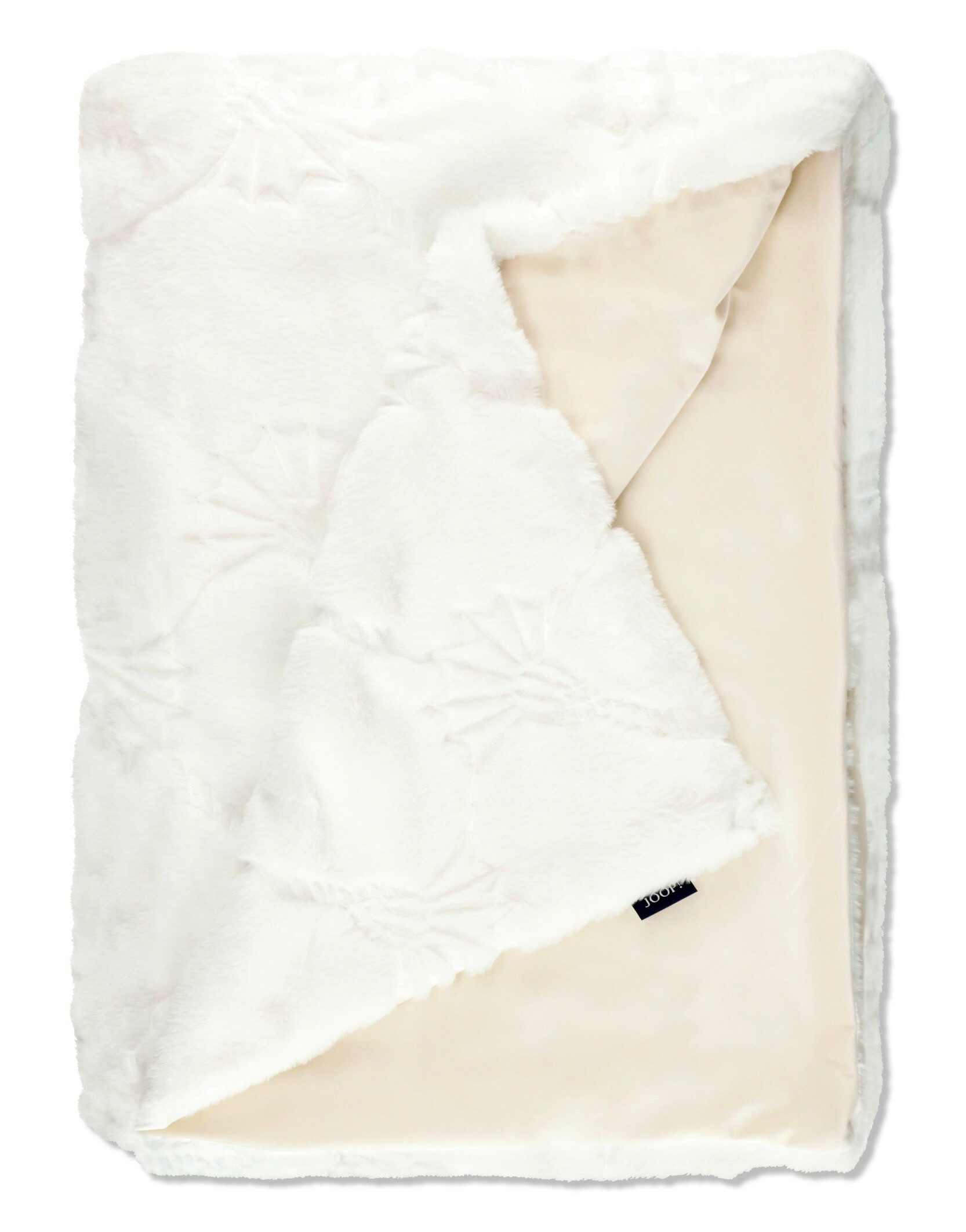 Wohndecke JOOP! LIVING - COZY CORNFLOWER Plaid, JOOP! günstig online kaufen