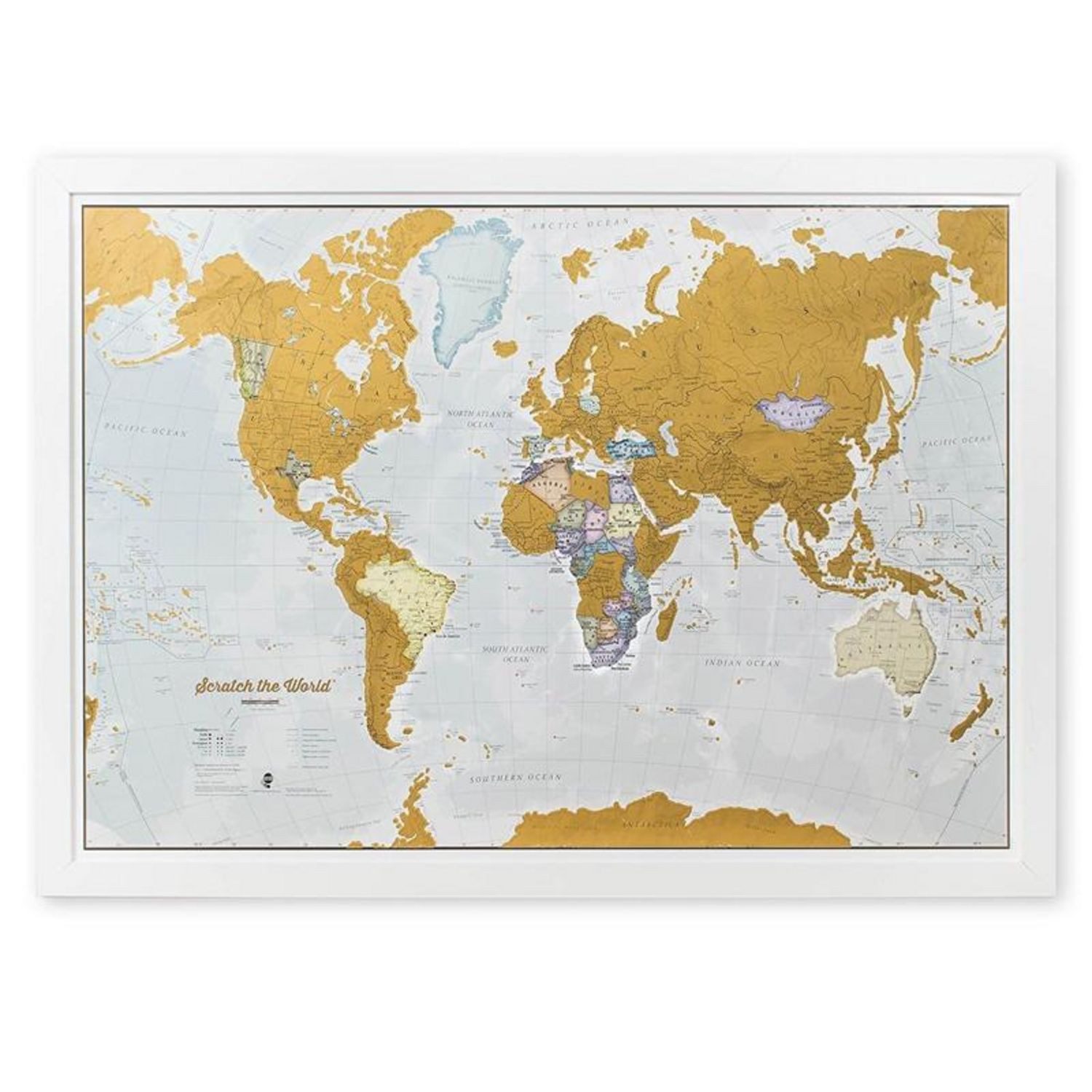 Scratch the World travel / diverse