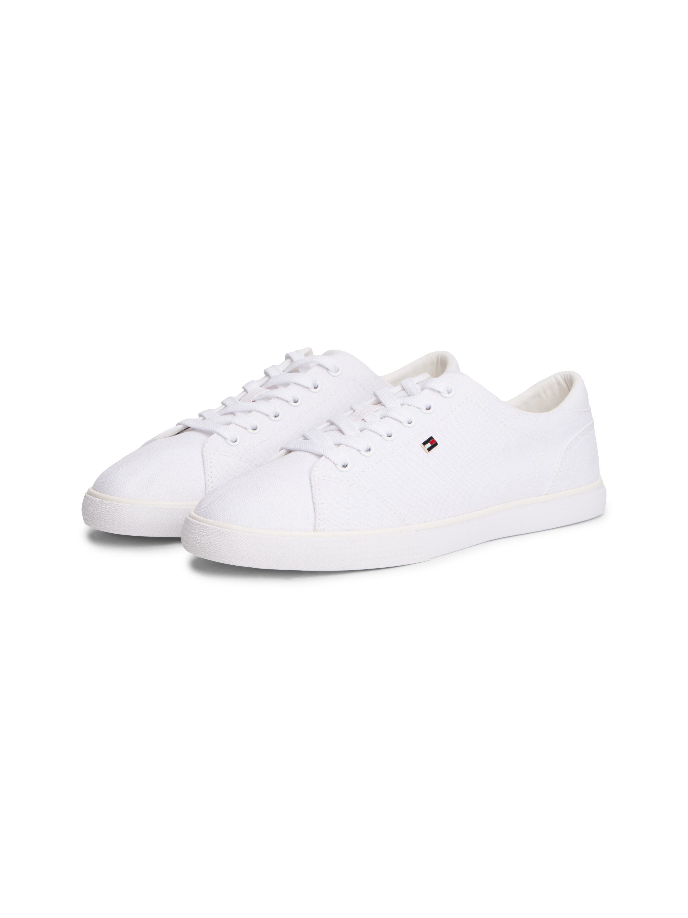 Tommy Hilfiger TH LOW PROFILE VULC CANVAS Plateausneaker Halbschuh, Schnüre günstig online kaufen