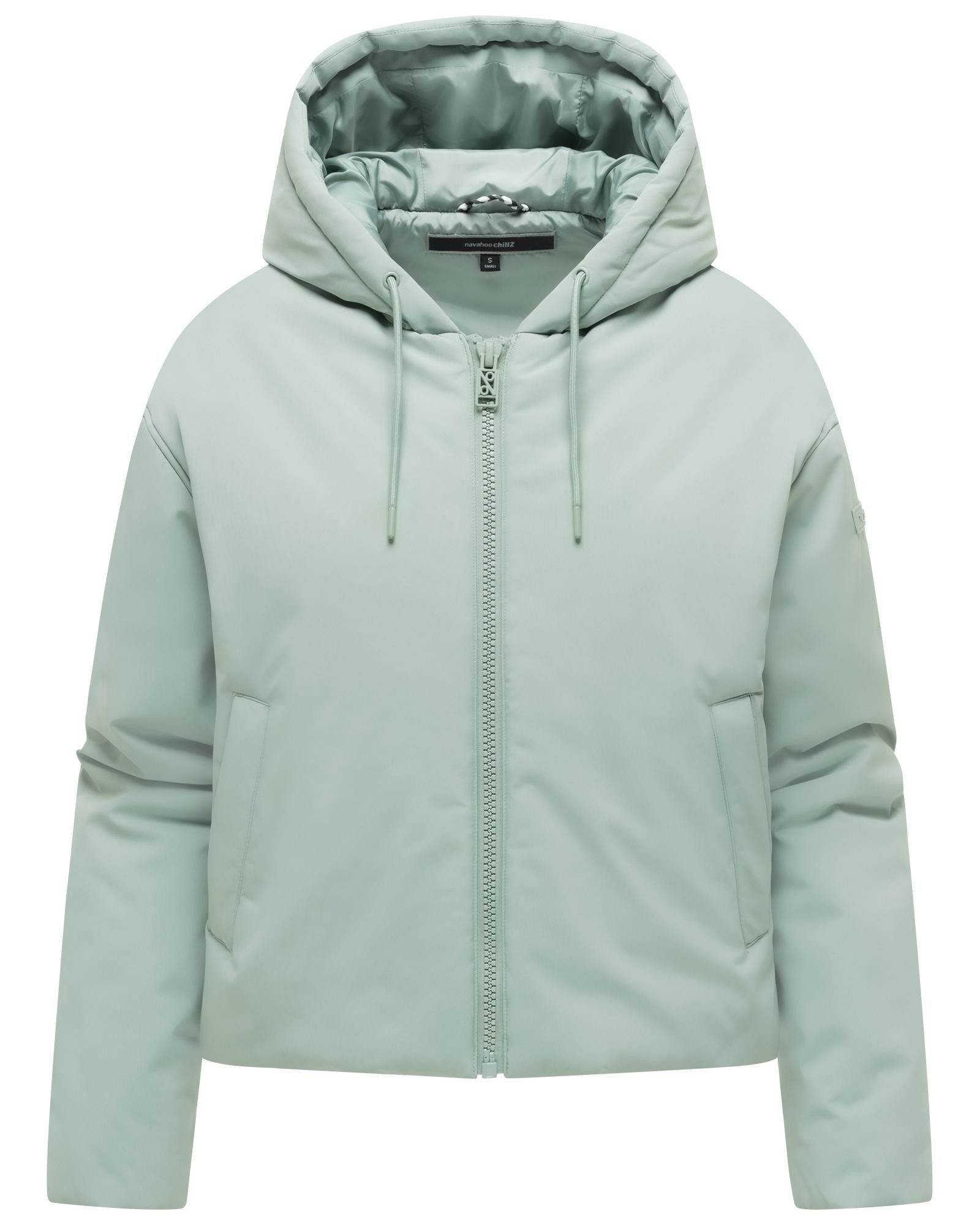 Navahoo Winterjacke Biscuitaa 14 Kurze warme Damenjacke – Bild 5 von 5
