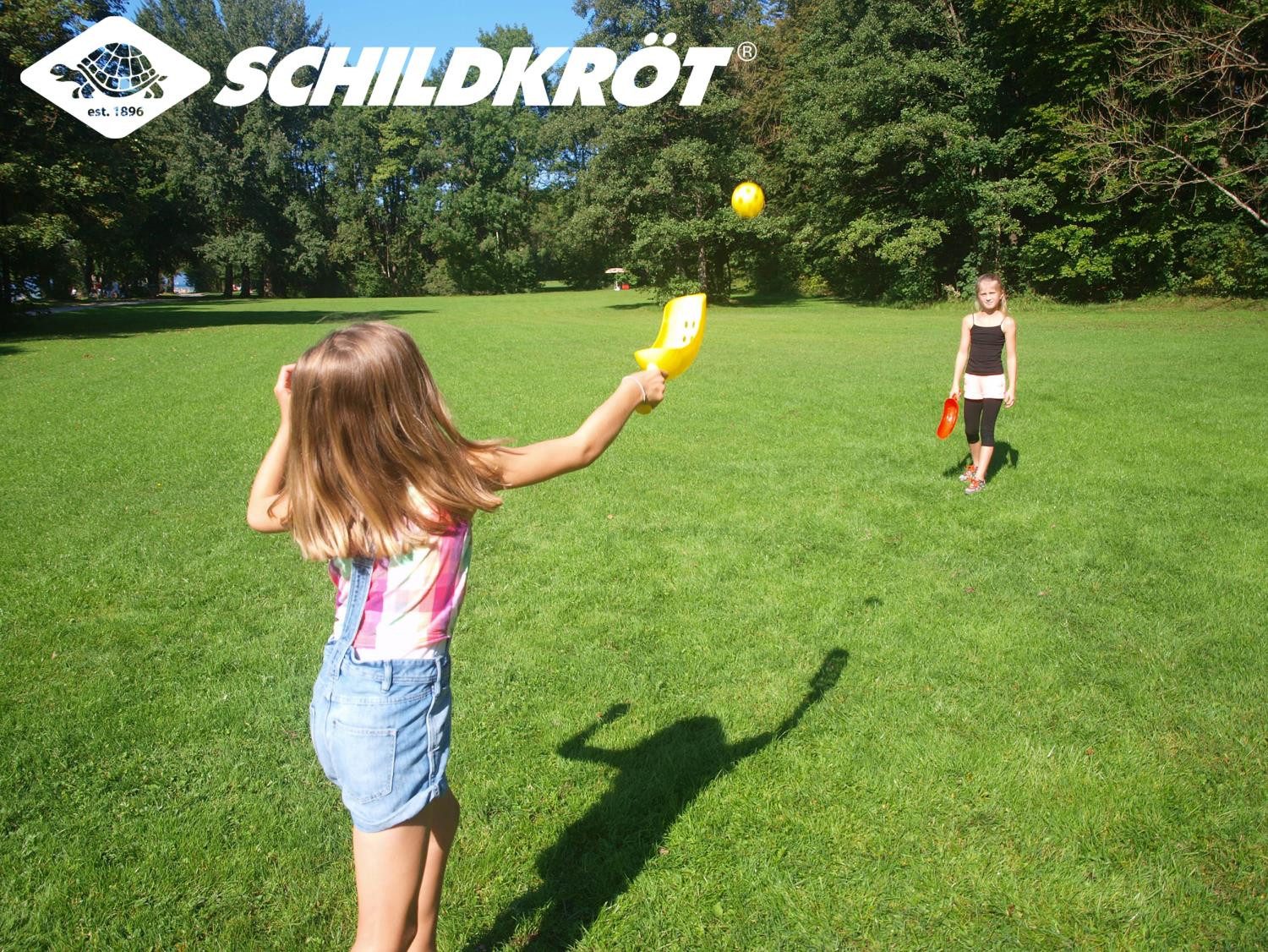 Schildkröt Spiel Scoop Ball, Wurfspiel Fangspiel Beachball Outdoor Schläger Ballspiel Beachtennis