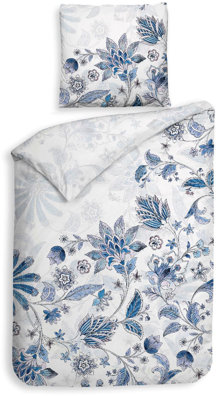 Heckett and Lane Bettwäsche Heckettlane Bettwäsche Asia, Mako-Satin, 2 teilig, Bettwäsche aus 100% Baumwolle, hochwertige Mako-Satin, ab 135x200 cm.