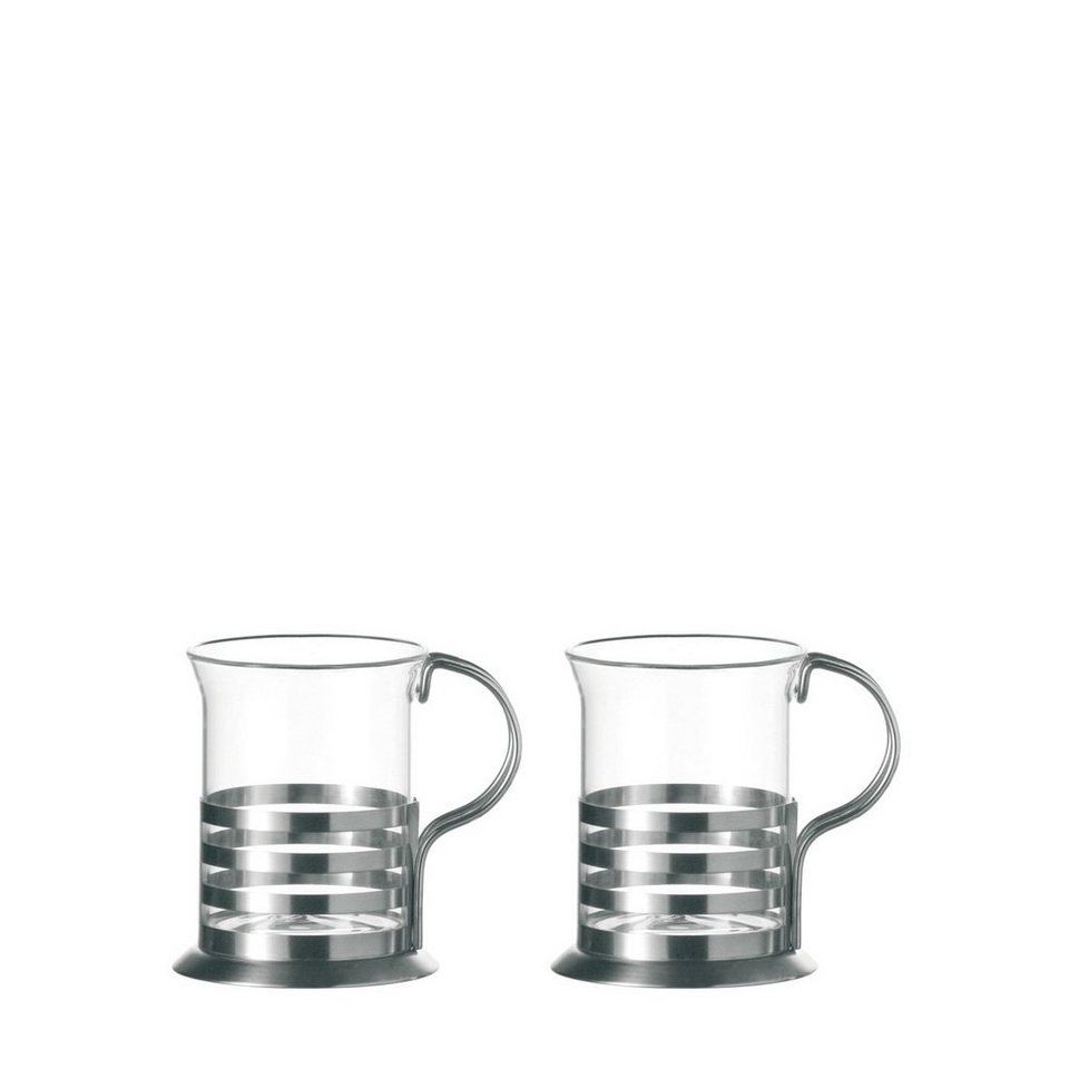LEONARDO Teeglas Teetasse 2er-Set Balance, Glas, Hitzebeständig und  widerstandsfähig
