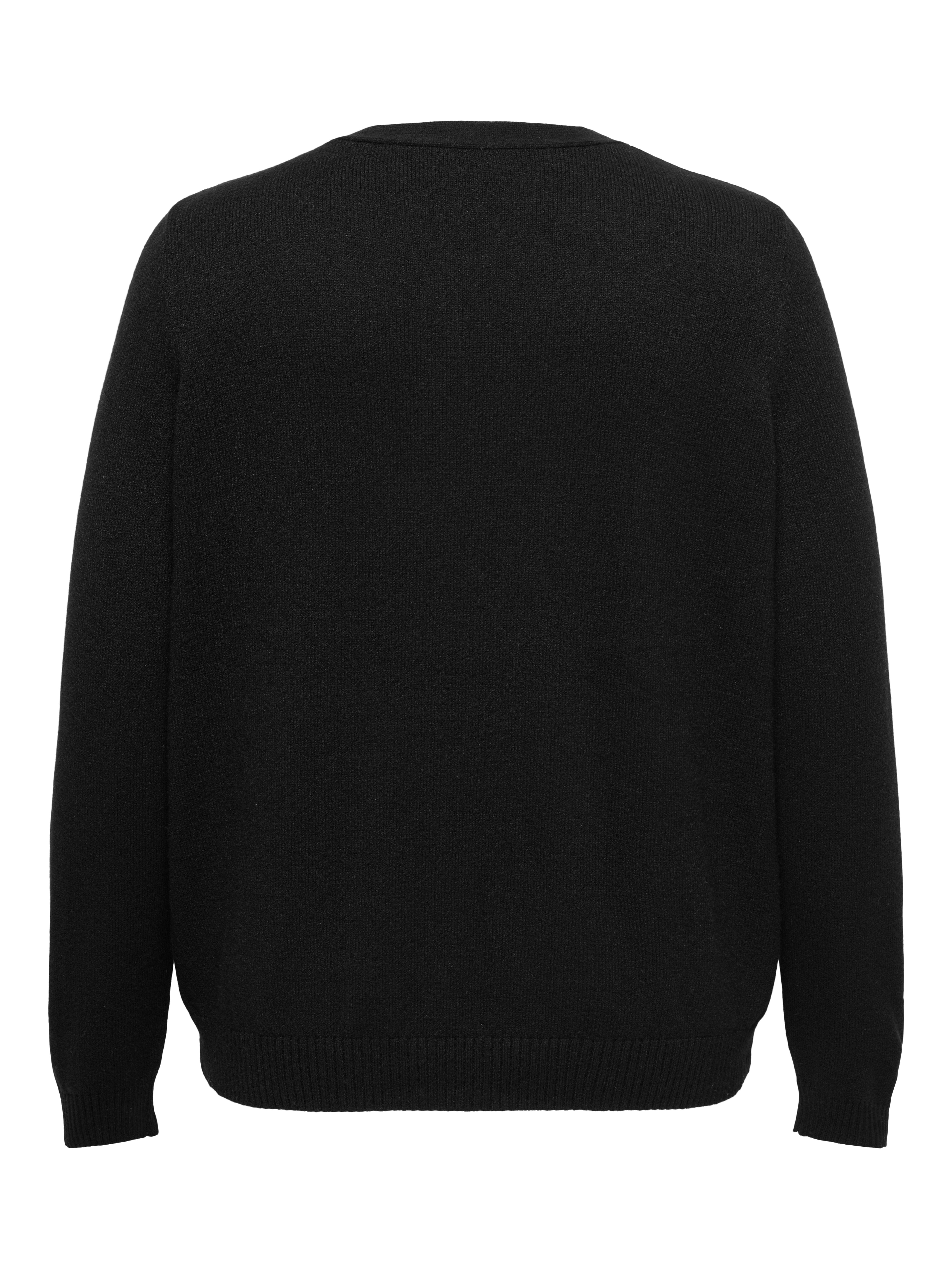 ONLY CARMAKOMA Strickjacke CARPRINCESS LS SHORT CARDI NOOS Viskosemischung