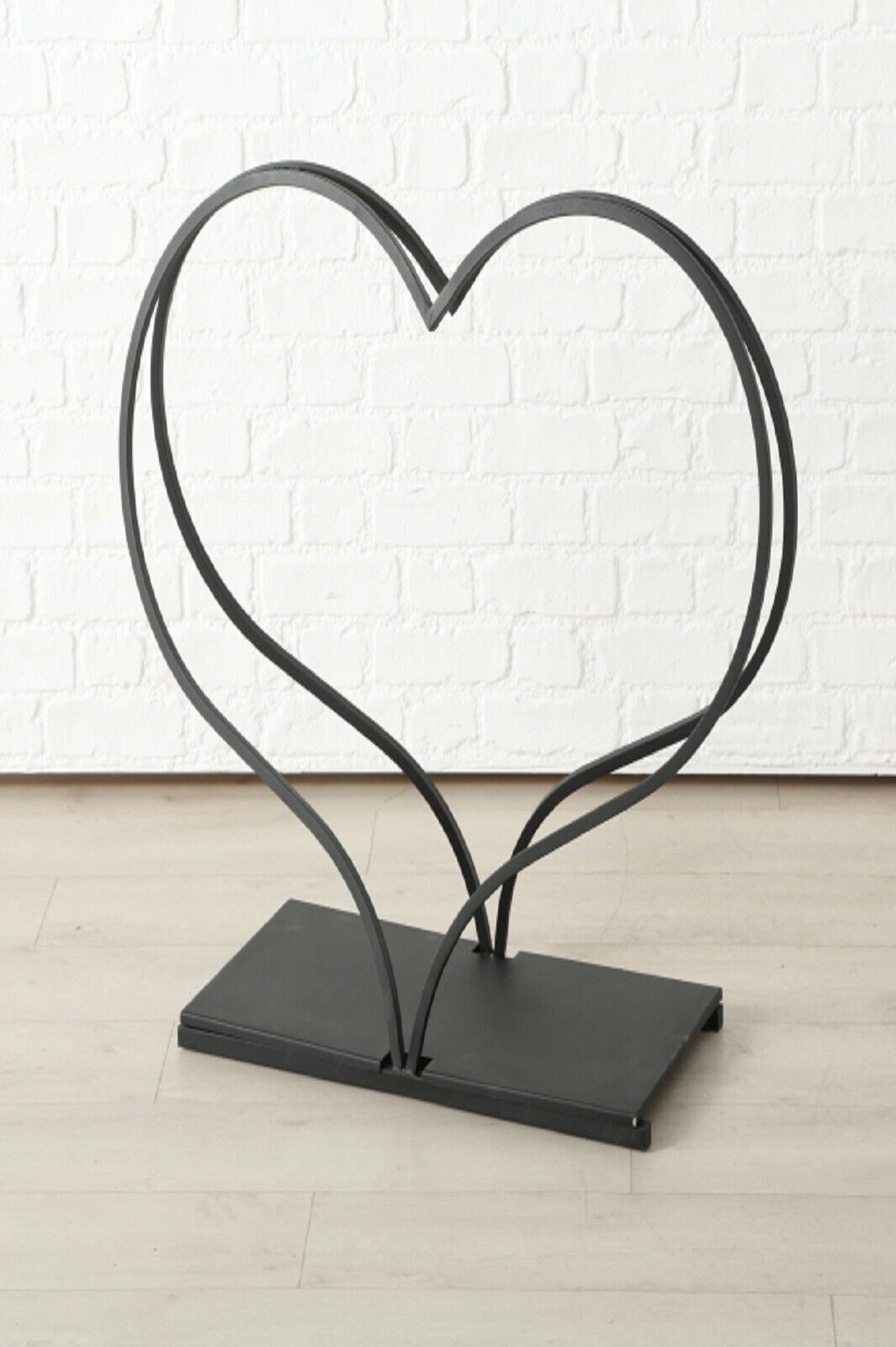 BOLTZE GRUPPE GmbH Regal Regal Lon Herz Eisen Brennholz schwarz H 78 cm