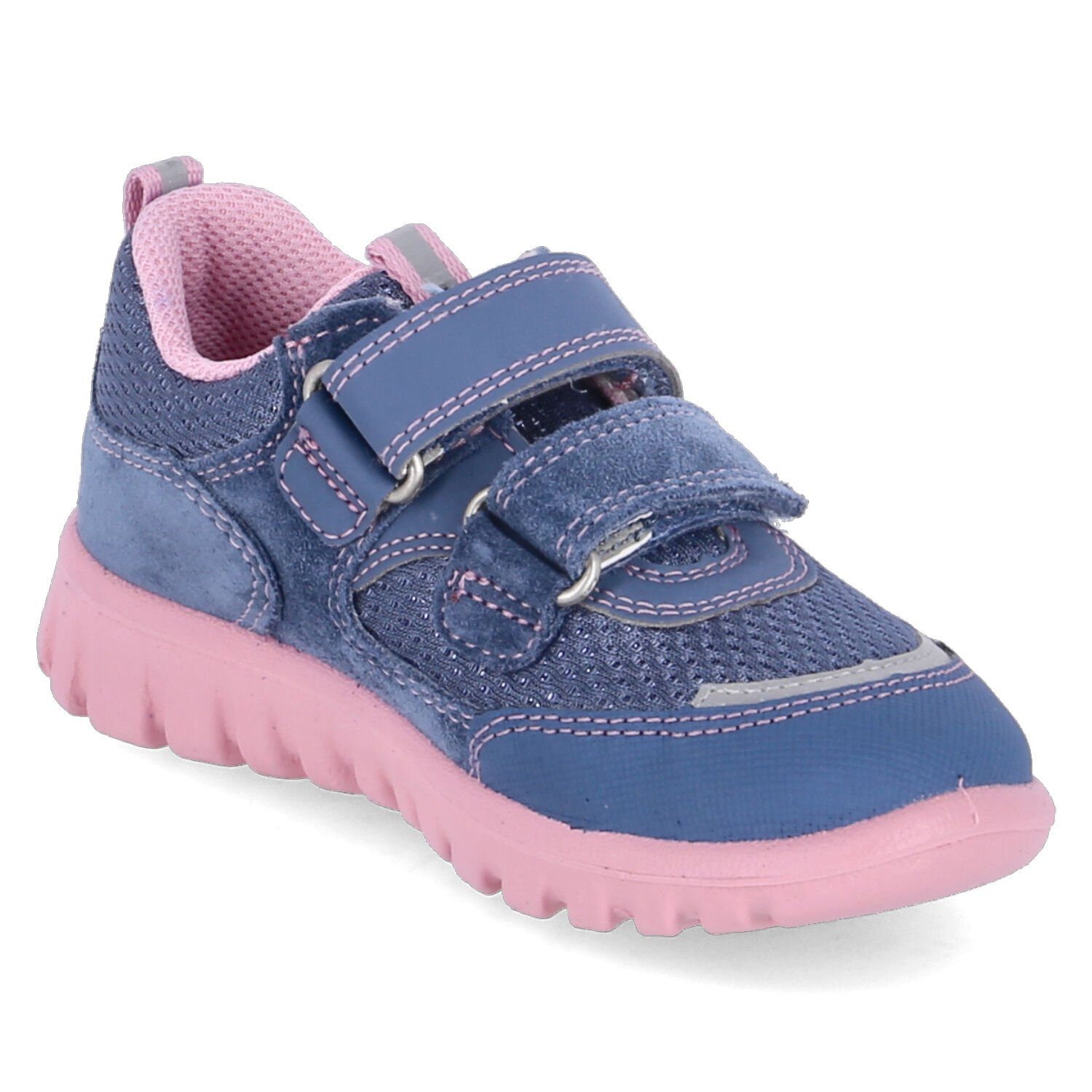 Superfit SPORT7 MINI Sneaker blau/rosa